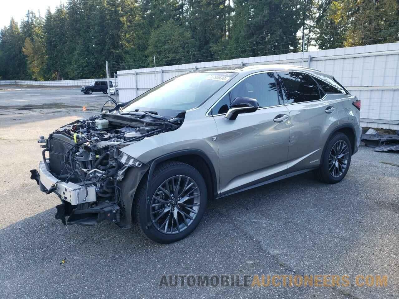 2T2BGMCA6JC023835 LEXUS RX450 2018