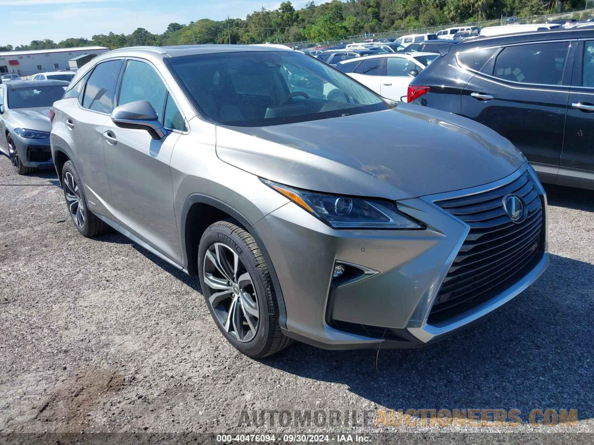 2T2BGMCA7HC016404 LEXUS RX 450H 2017