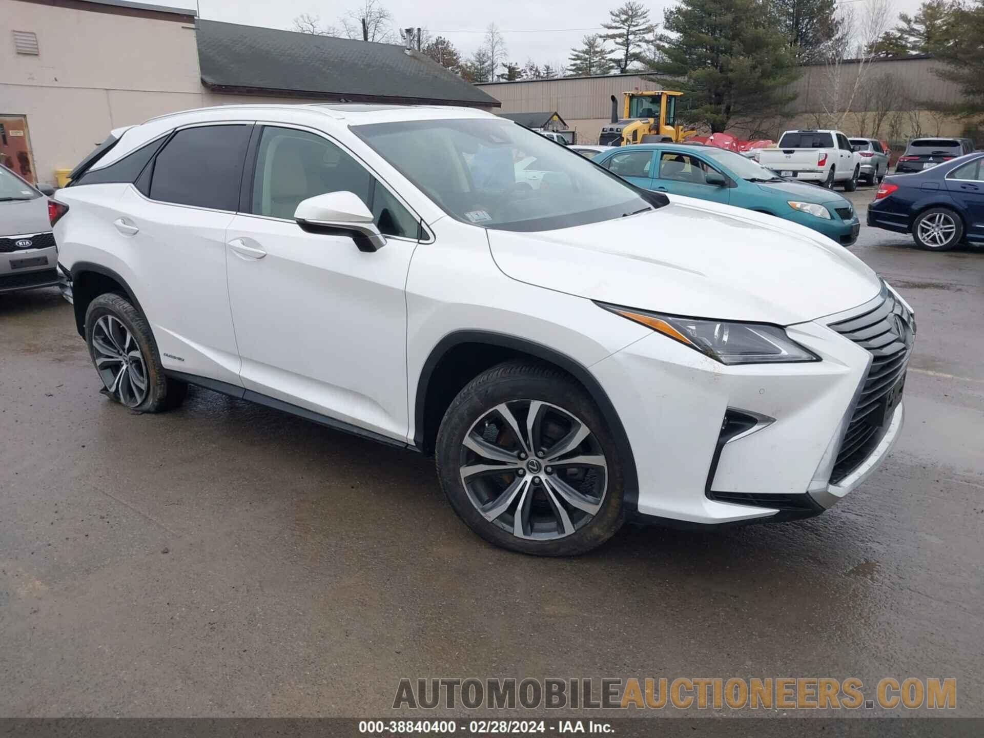 2T2BGMCA7KC040791 LEXUS RX 450H 2019