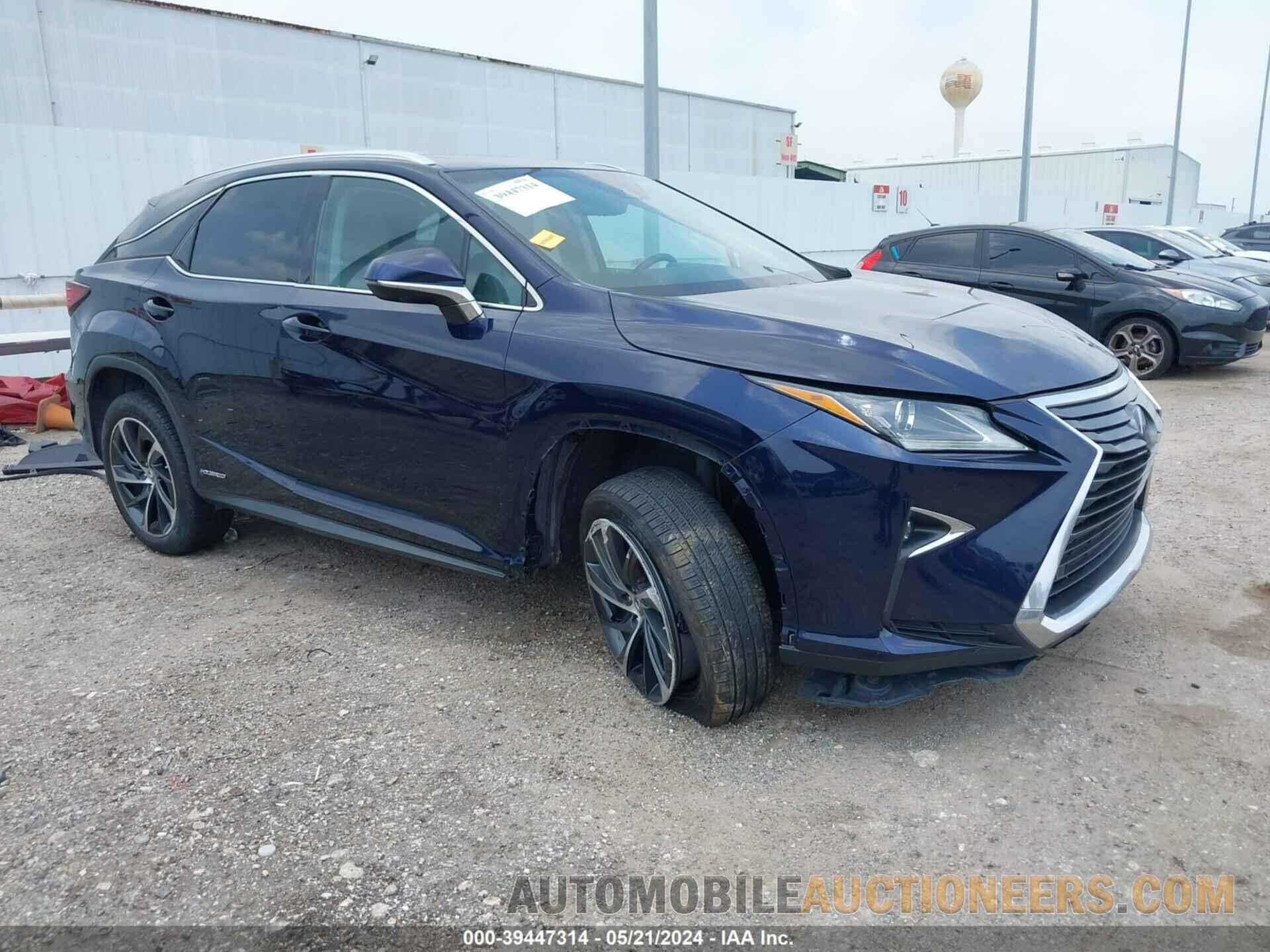 2T2BGMCA8HC011065 LEXUS RX 450H 2017