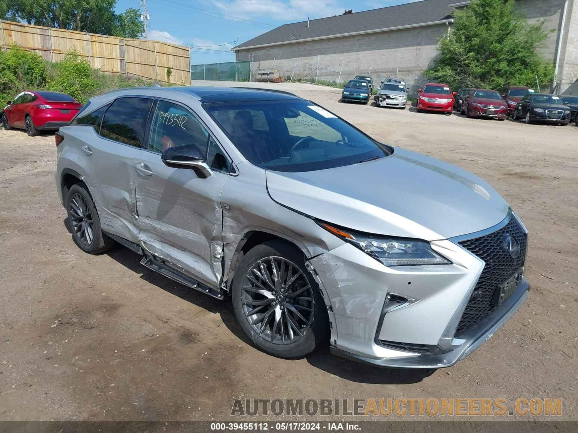 2T2BGMCA8JC025716 LEXUS RX 2018