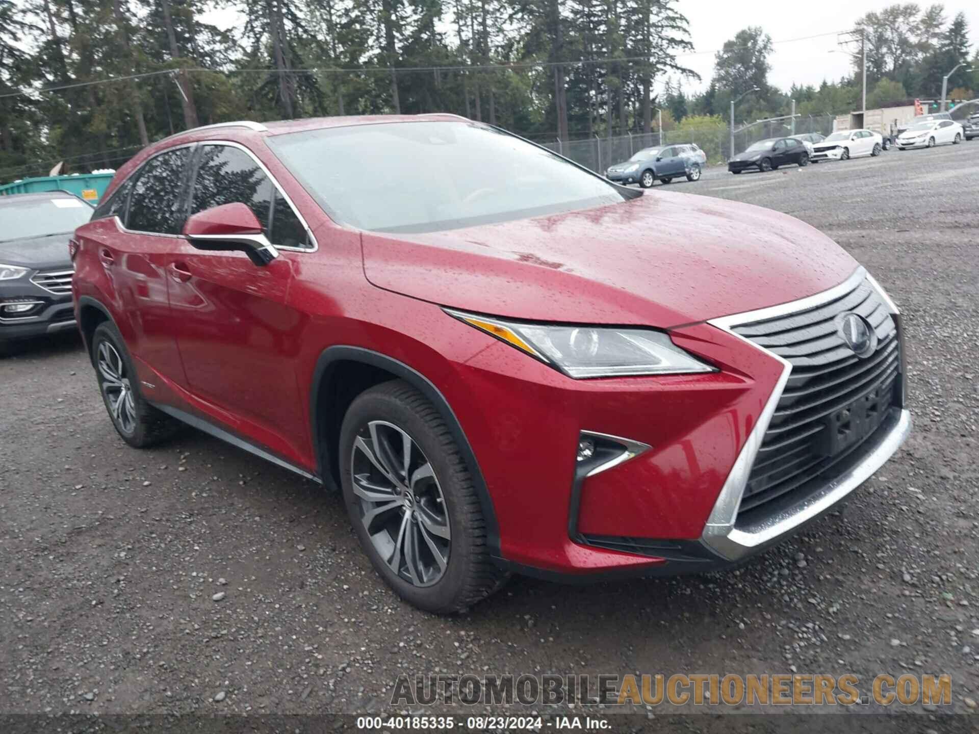 2T2BGMCA8JC026493 LEXUS RX 450H 2018