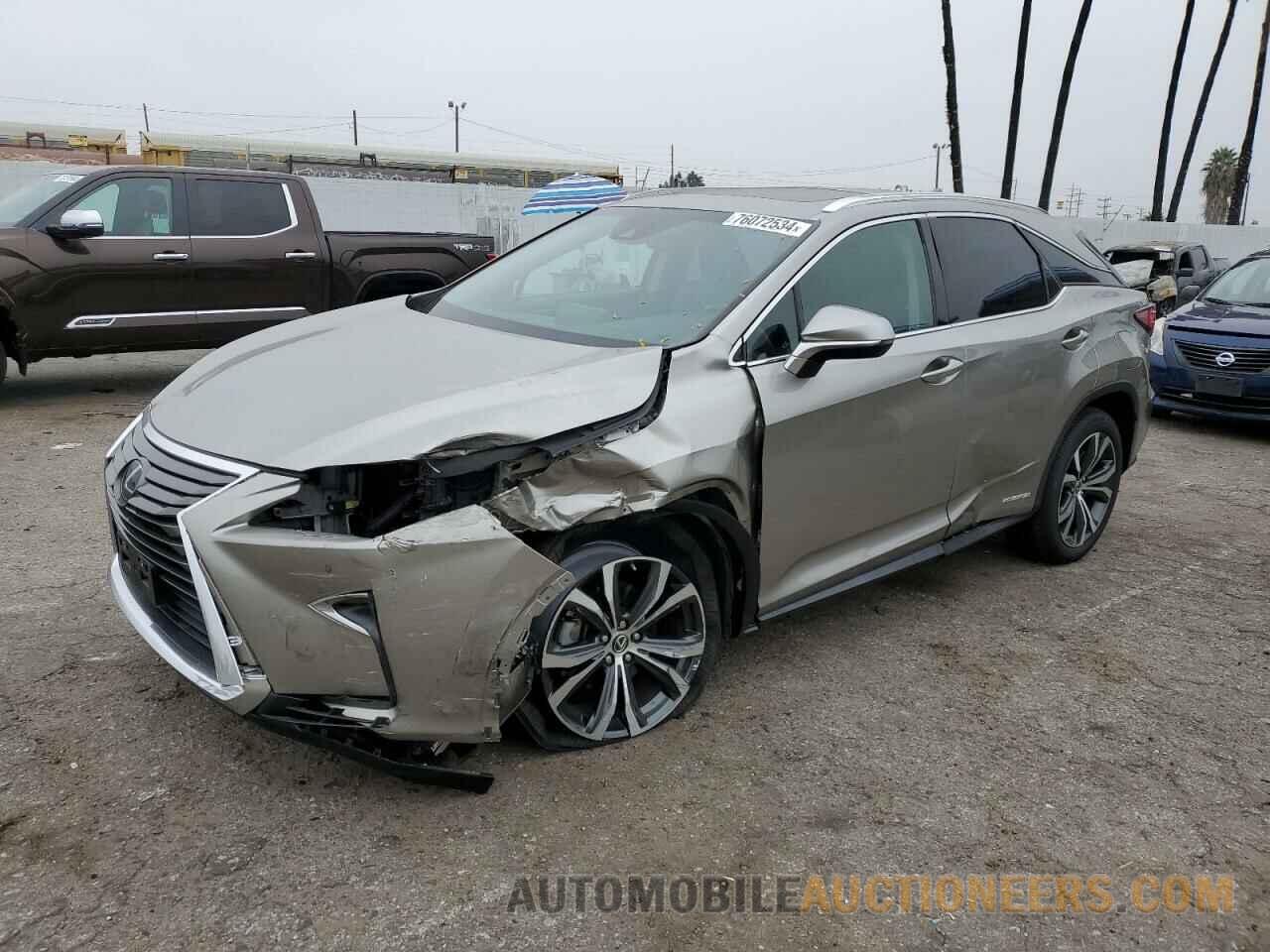 2T2BGMCA8JC028289 LEXUS RX450 2018