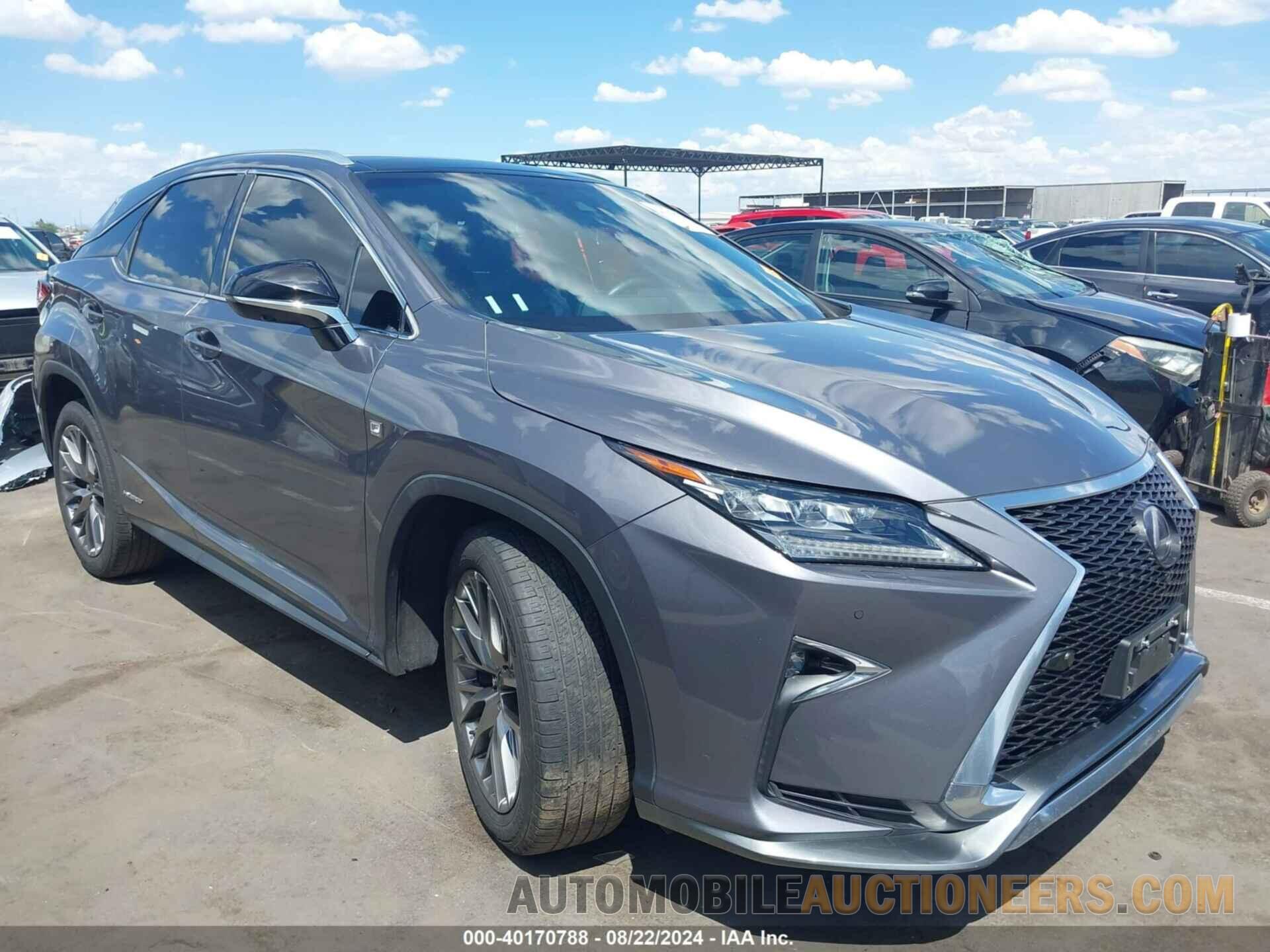 2T2BGMCA8KC033641 LEXUS RX 2019