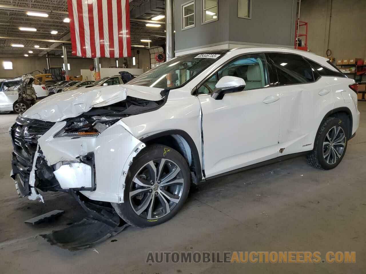 2T2BGMCA9GC002454 LEXUS RX450 2016