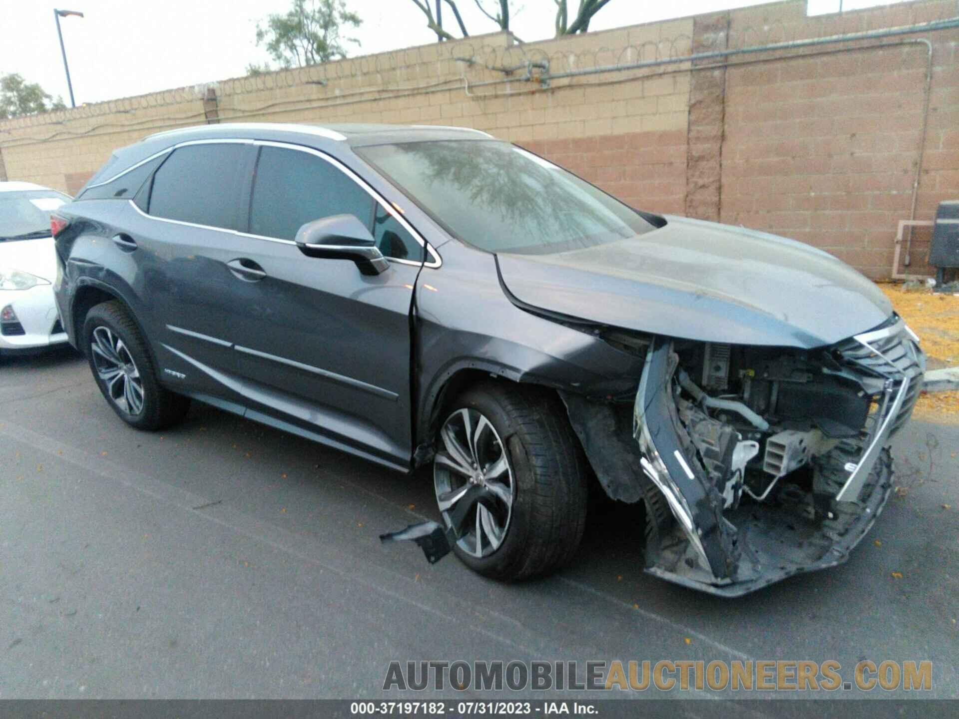 2T2BGMCA9GC006424 LEXUS RX 450H 2016