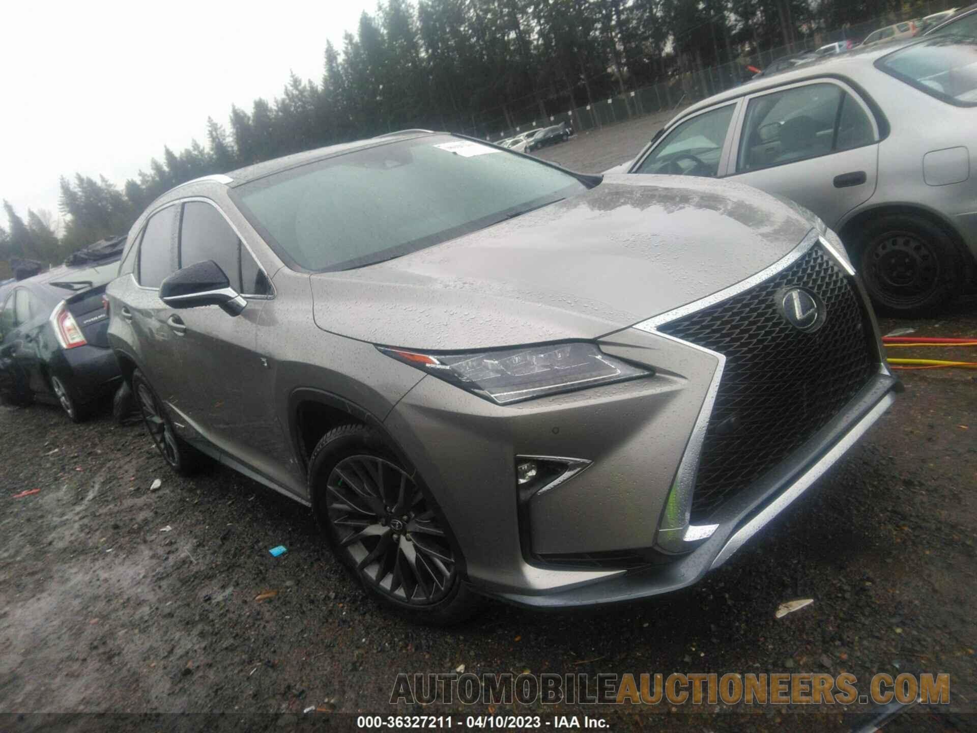 2T2BGMCA9HC013374 LEXUS RX 2017