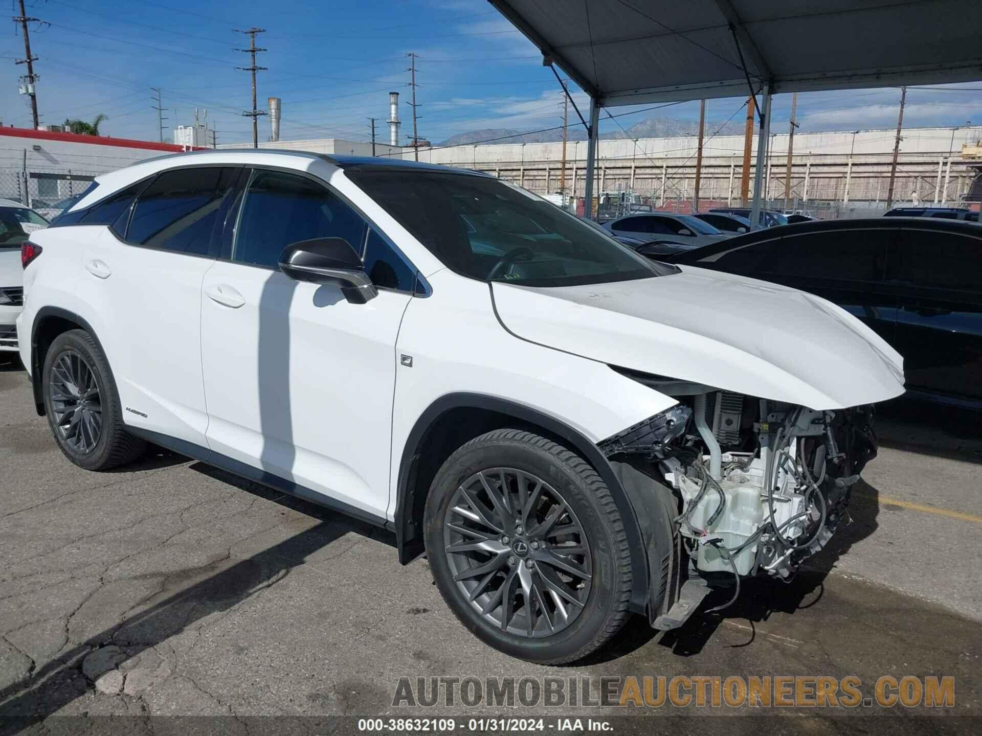 2T2BGMCA9JC020606 LEXUS RX 450H 2018