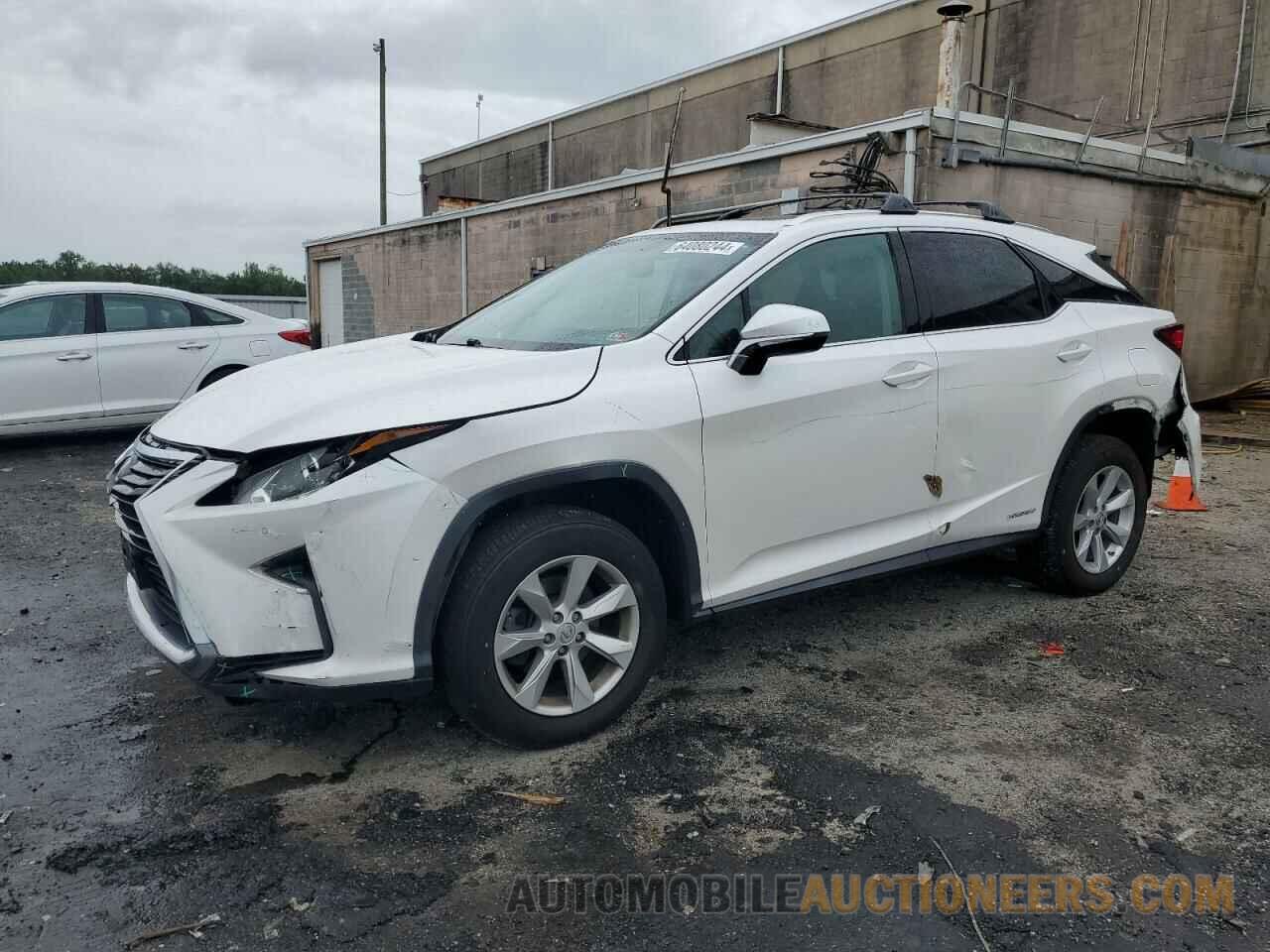 2T2BGMCAXGC006464 LEXUS RX450 2016