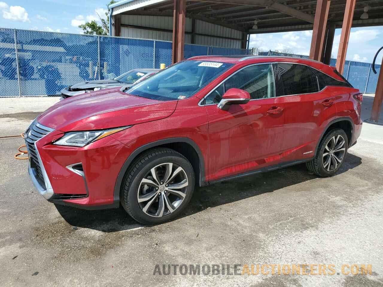 2T2BGMCAXGC007095 LEXUS RX450 2016