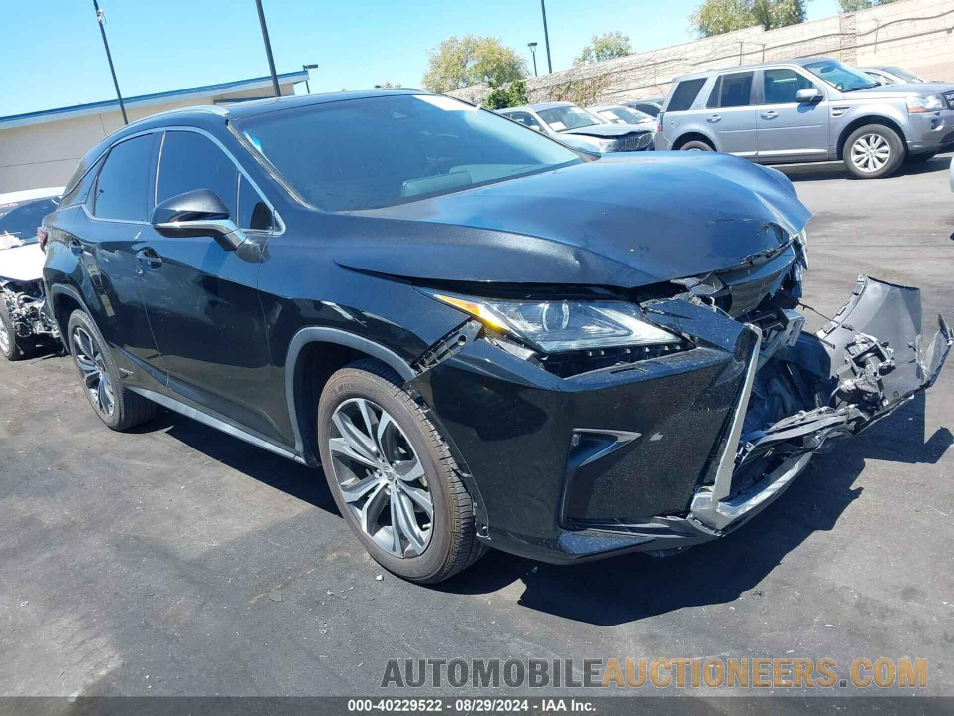 2T2BGMCAXHC009348 LEXUS RX 2017