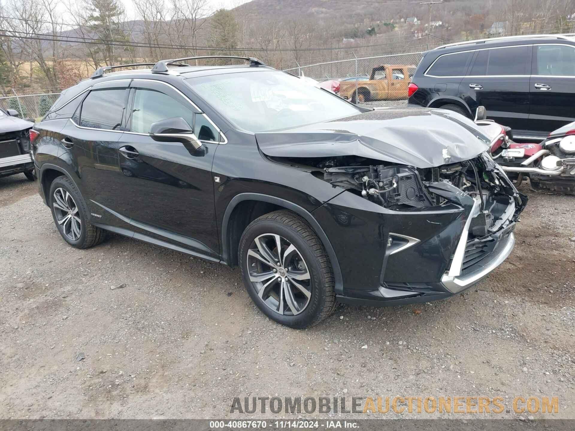 2T2BGMCAXHC014050 LEXUS RX 450H 2017