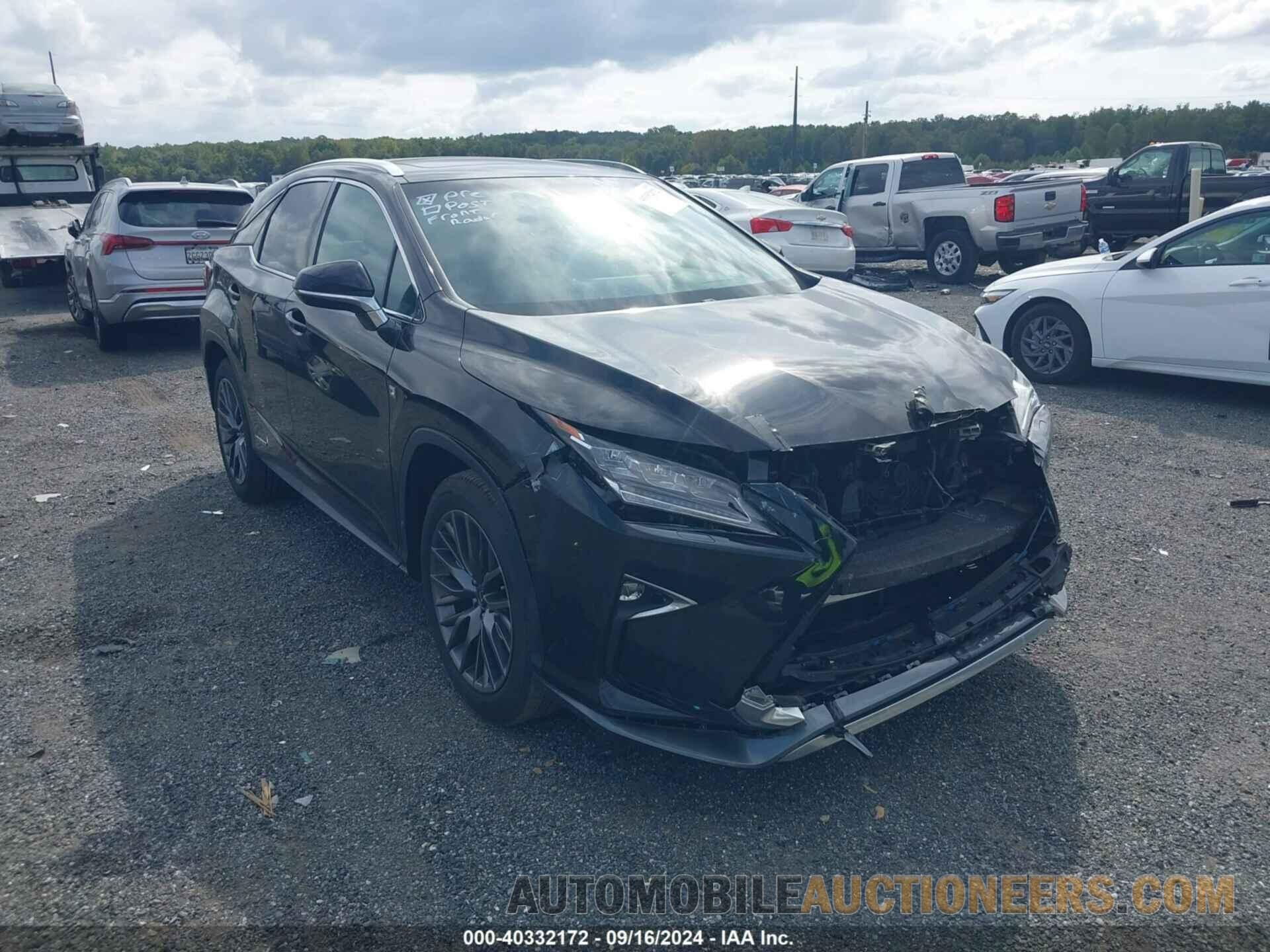 2T2BGMCAXJC026236 LEXUS RX 450H 2018