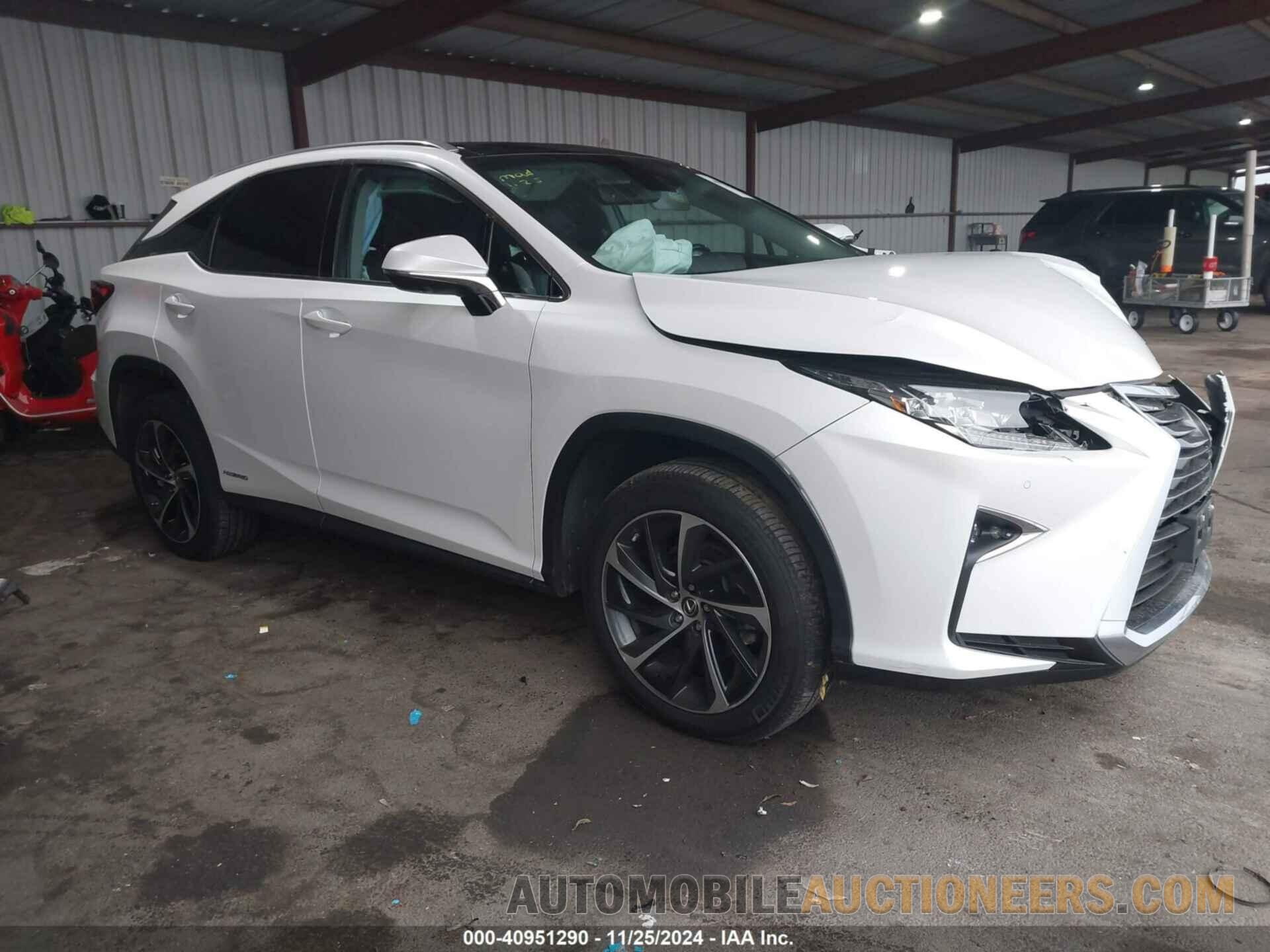 2T2BGMCAXJC027726 LEXUS RX 450H 2018