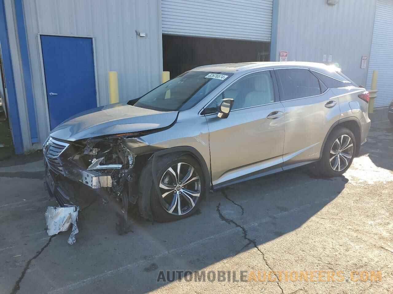 2T2BGMCAXKC031082 LEXUS RX450 2019