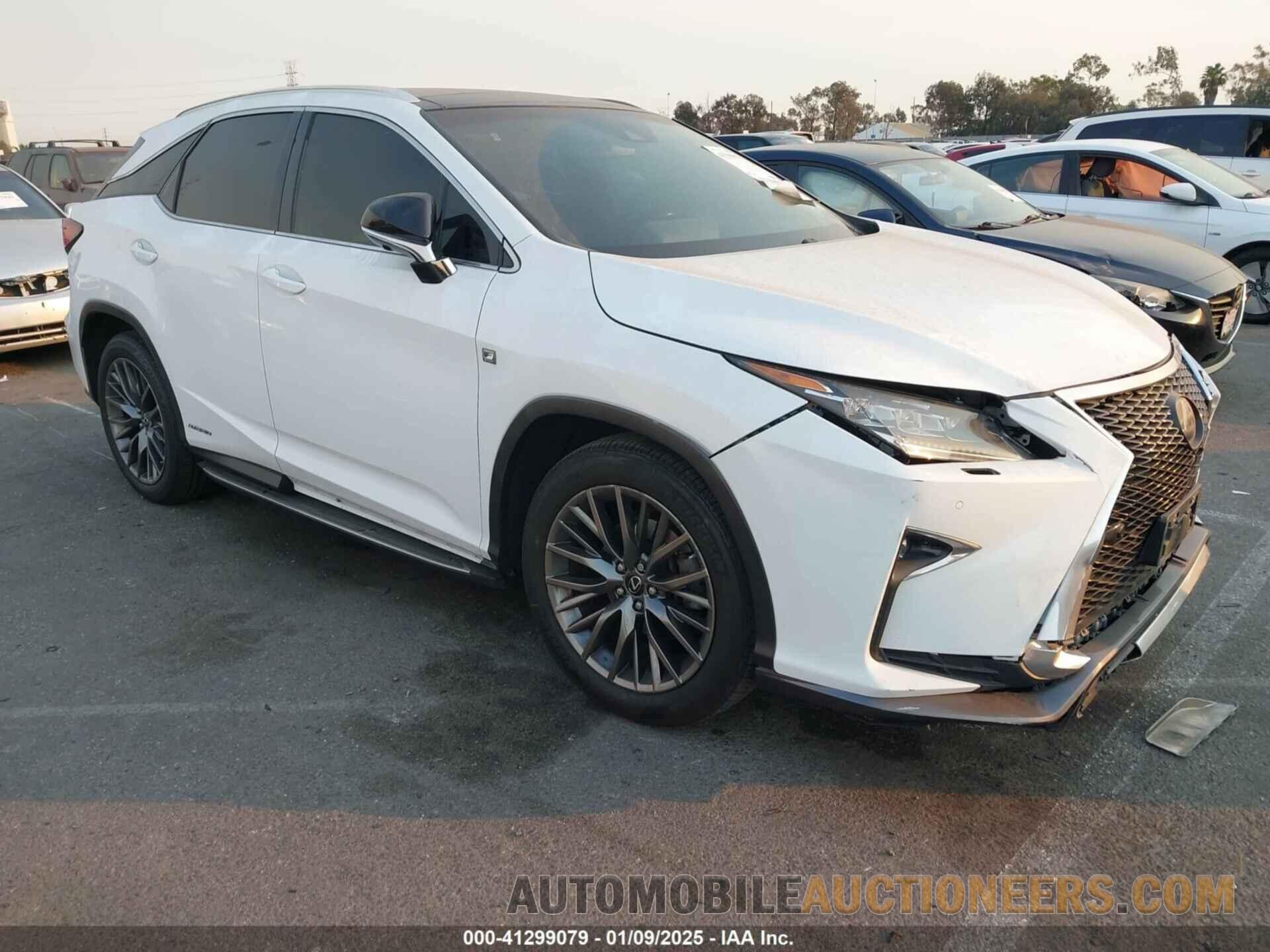 2T2BGMCAXKC036573 LEXUS RX 450H 2019