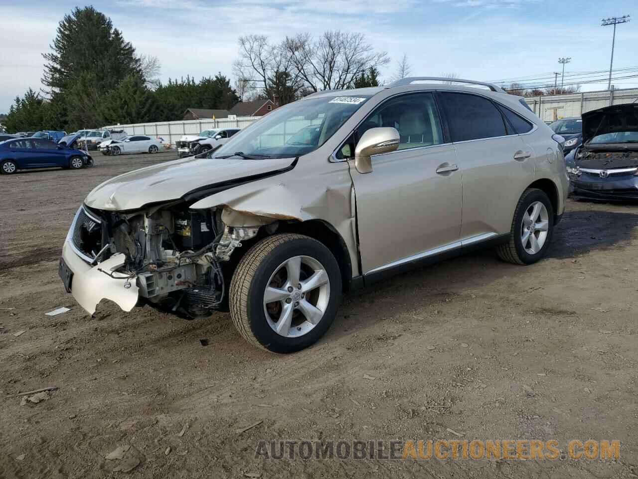 2T2BK1BA0BC093542 LEXUS RX350 2011