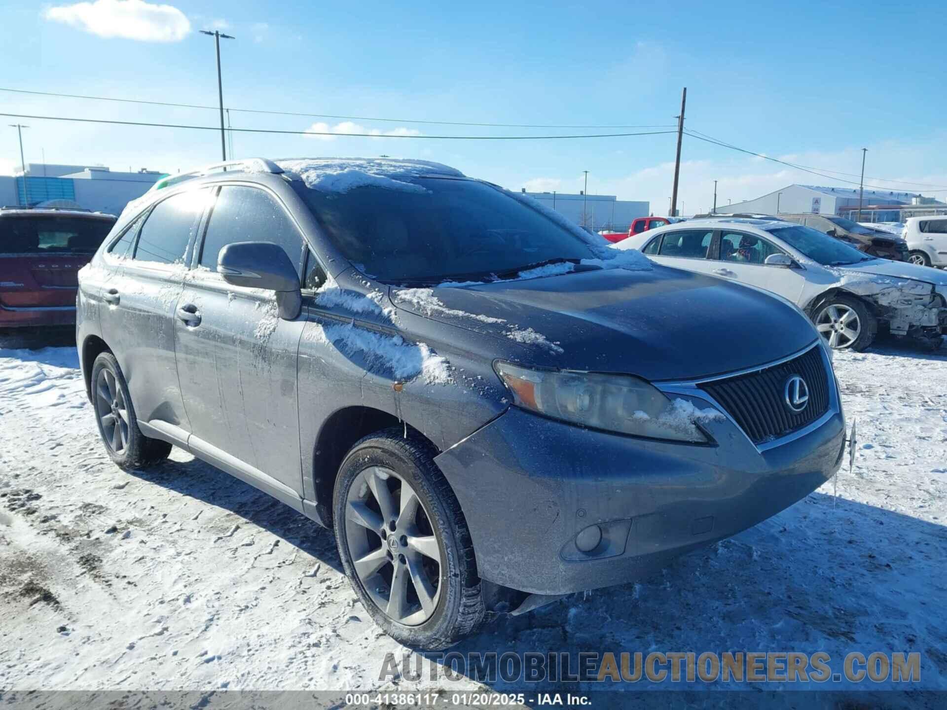 2T2BK1BA0CC139310 LEXUS RX 350 2012