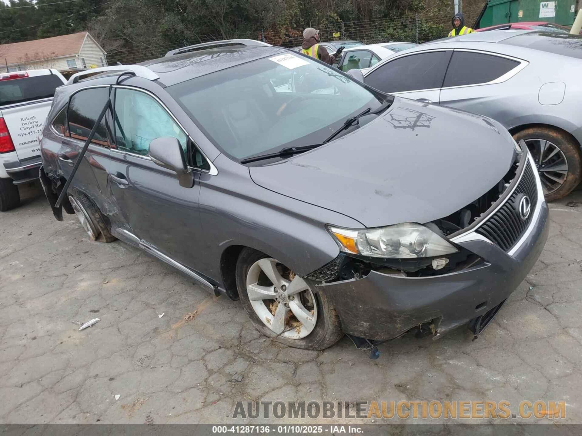 2T2BK1BA0CC150517 LEXUS RX 350 2012