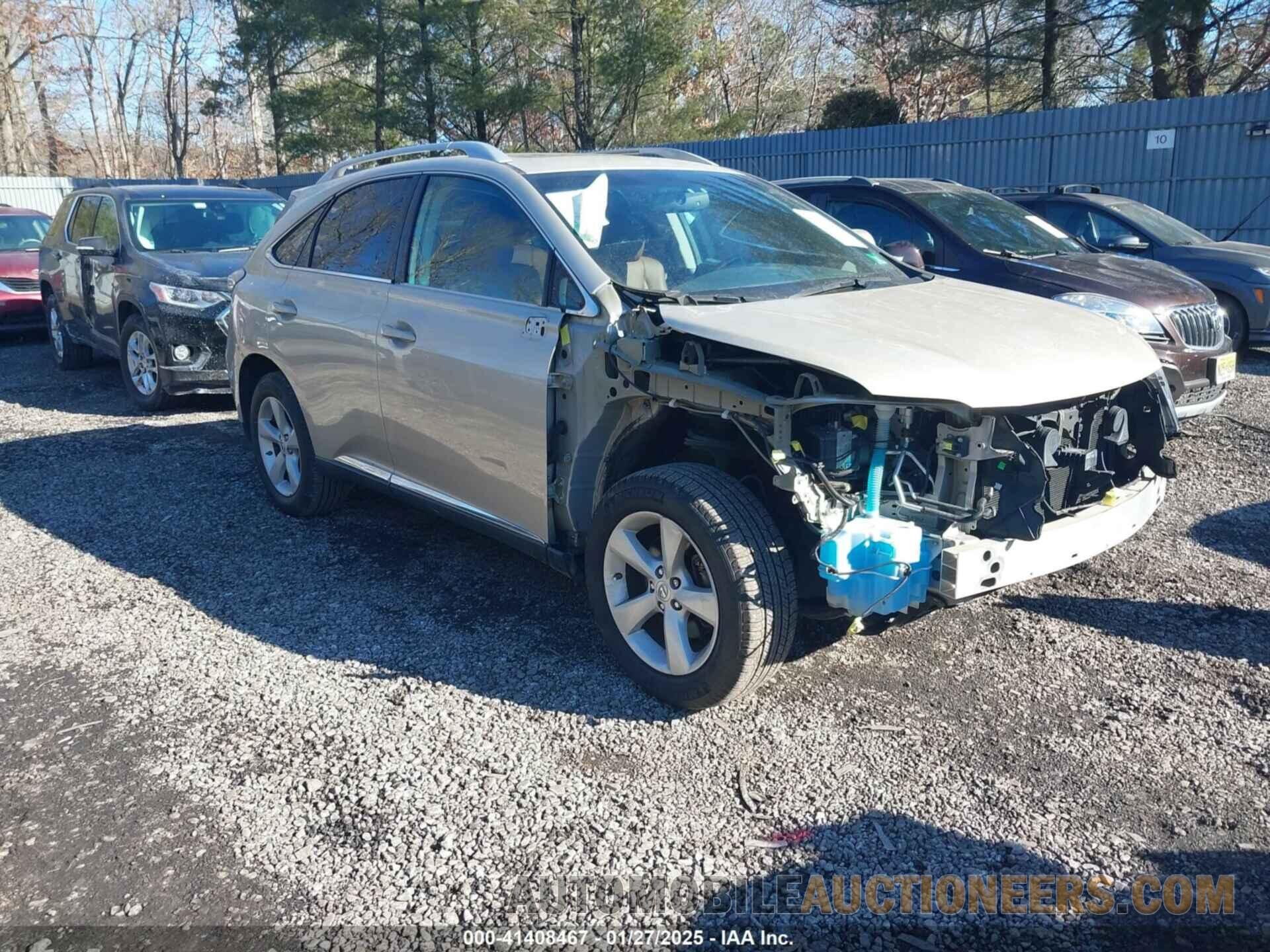 2T2BK1BA0DC163706 LEXUS RX 350 2013