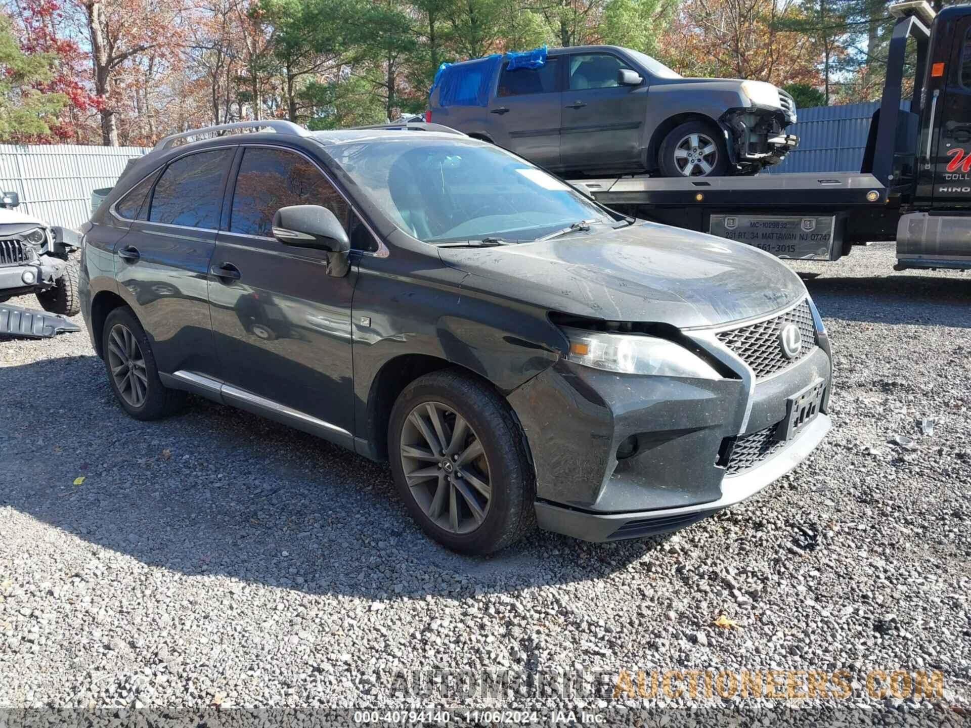 2T2BK1BA0DC167724 LEXUS RX 350 2013