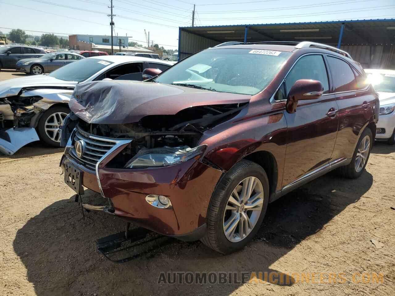 2T2BK1BA0FC254350 LEXUS RX350 2015