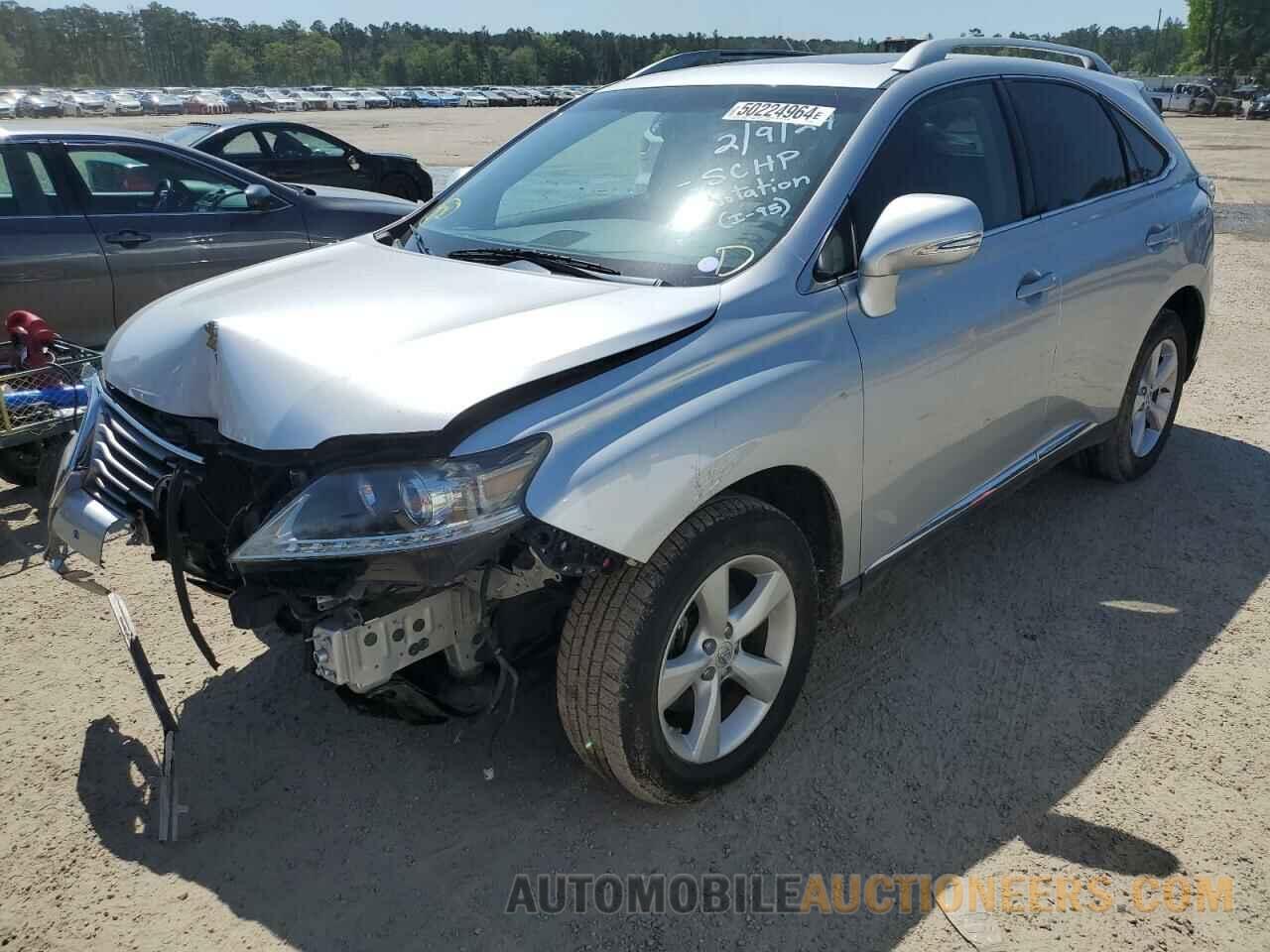 2T2BK1BA0FC254932 LEXUS RX350 2015