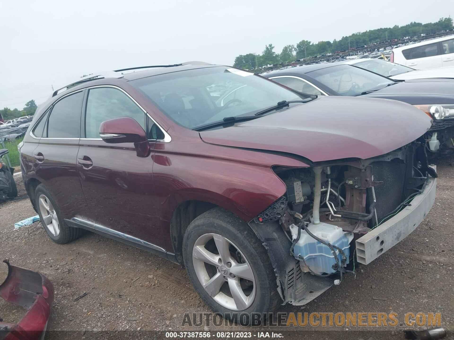 2T2BK1BA0FC262982 LEXUS RX 350 2015