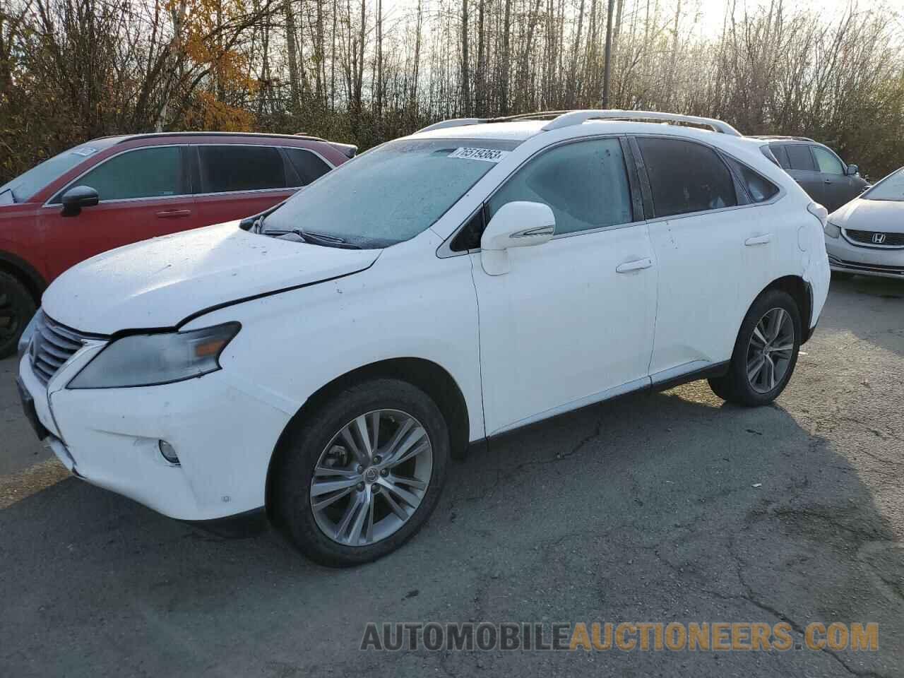 2T2BK1BA0FC266109 LEXUS RX350 2015