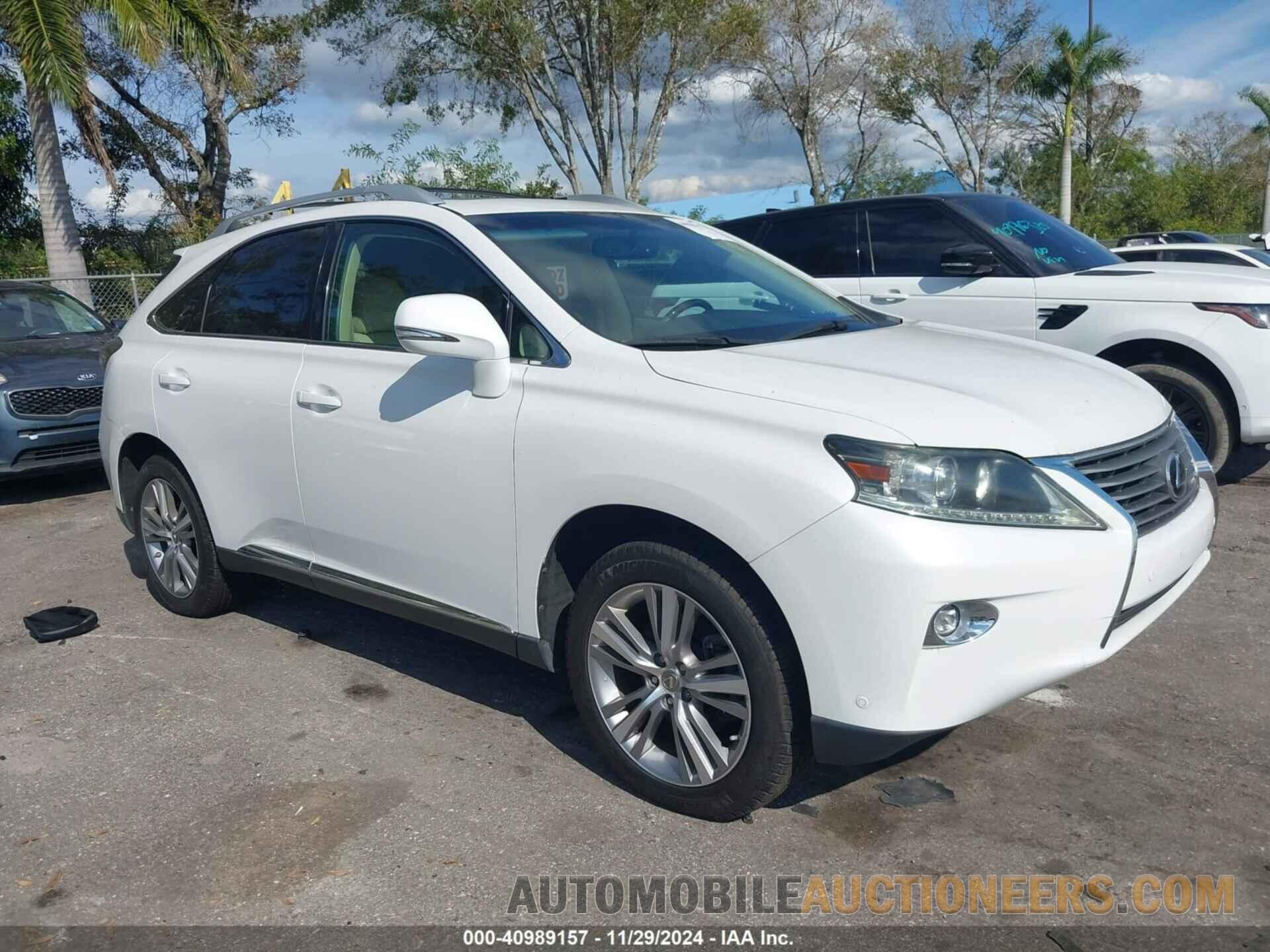 2T2BK1BA0FC266613 LEXUS RX 350 2015