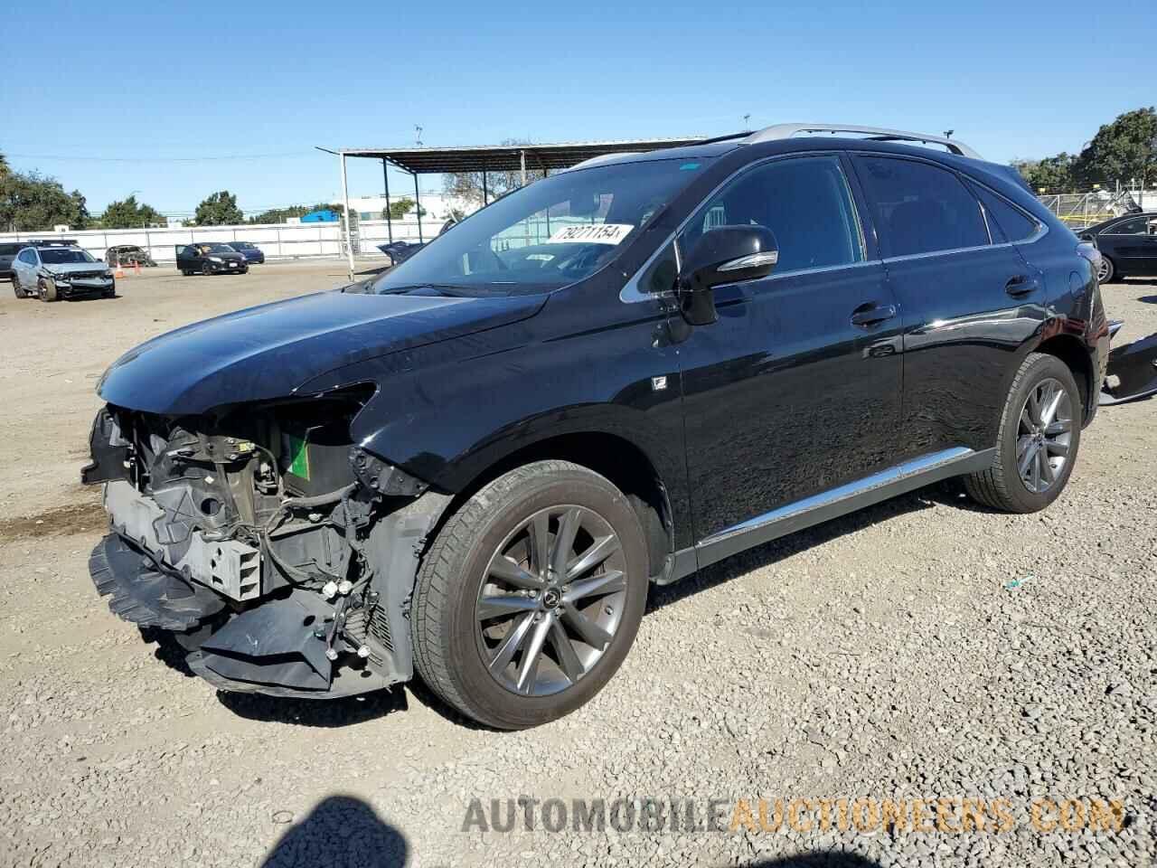 2T2BK1BA0FC268409 LEXUS RX350 2015