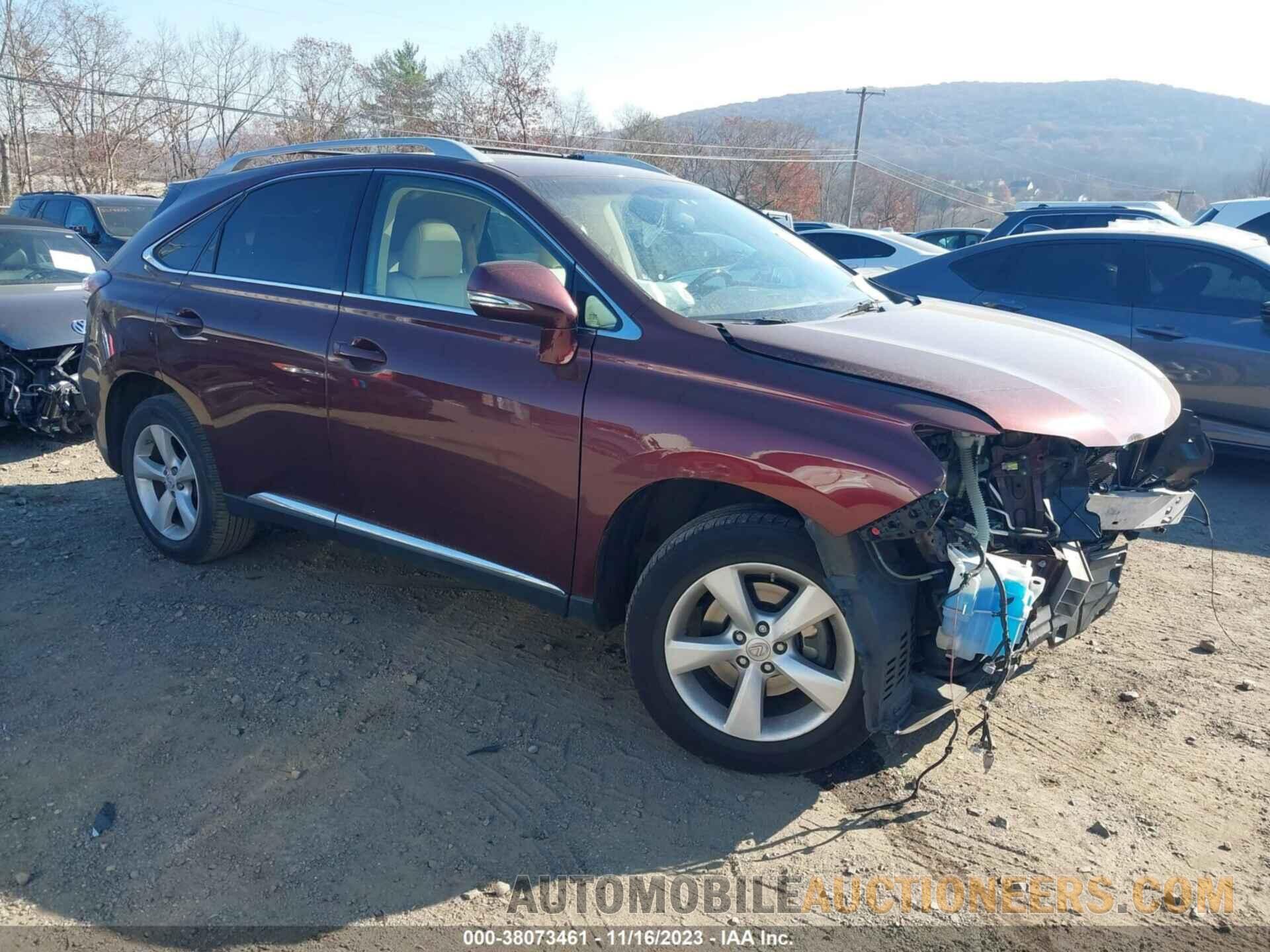 2T2BK1BA0FC268698 LEXUS RX 350 2015