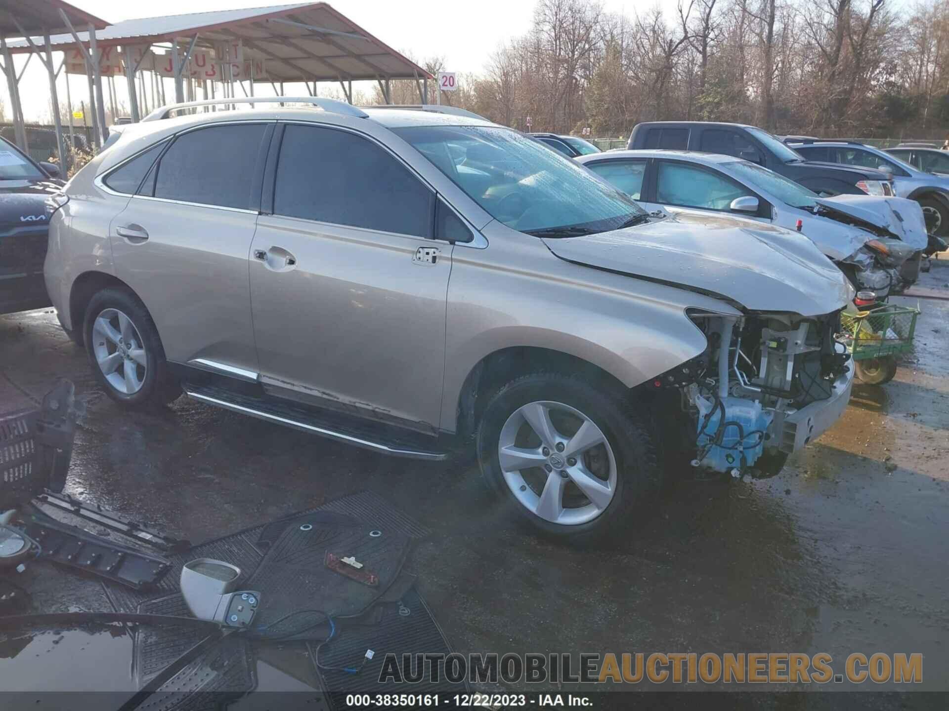 2T2BK1BA0FC268880 LEXUS RX 350 2015