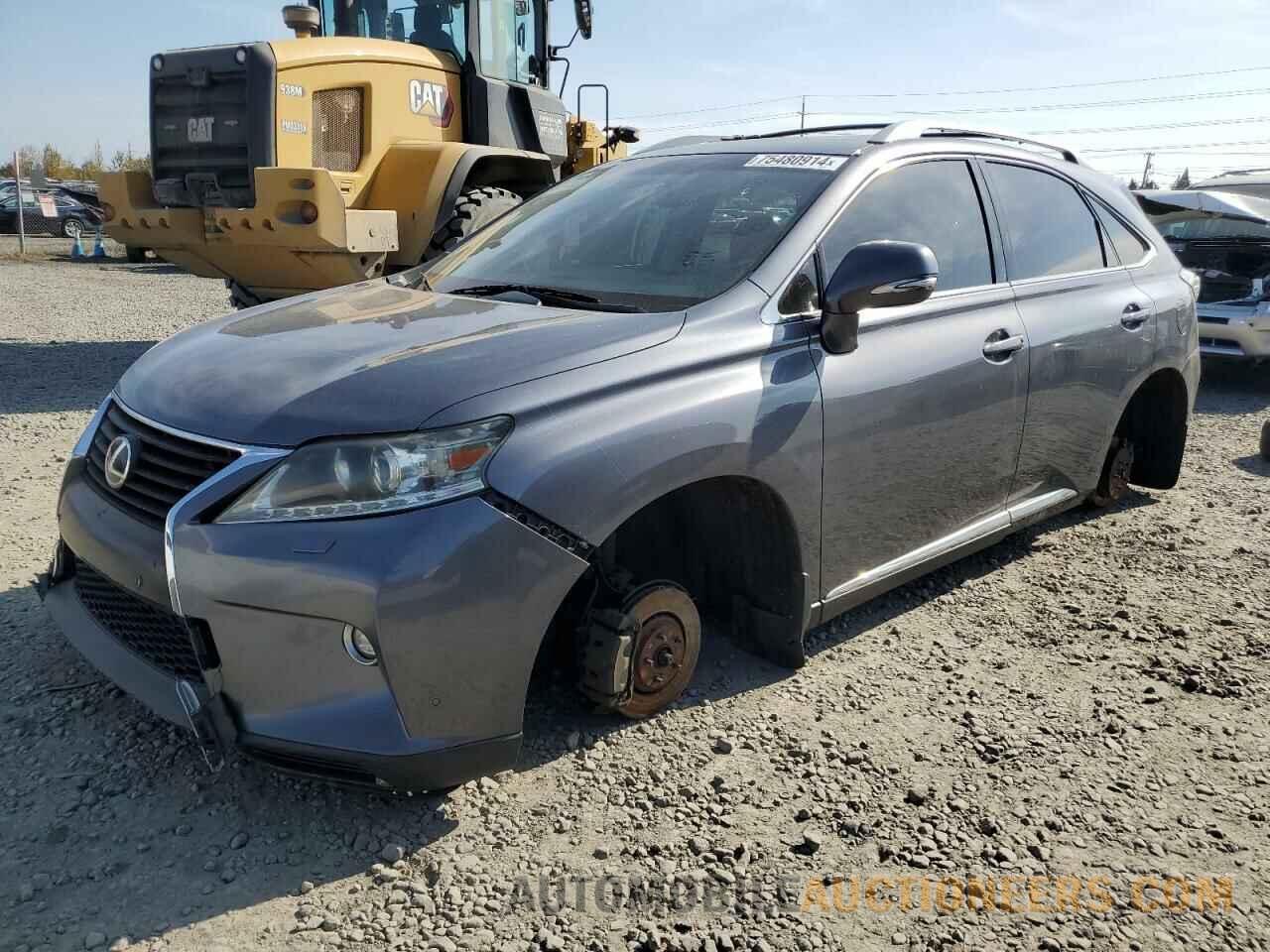 2T2BK1BA0FC276400 LEXUS RX350 2015