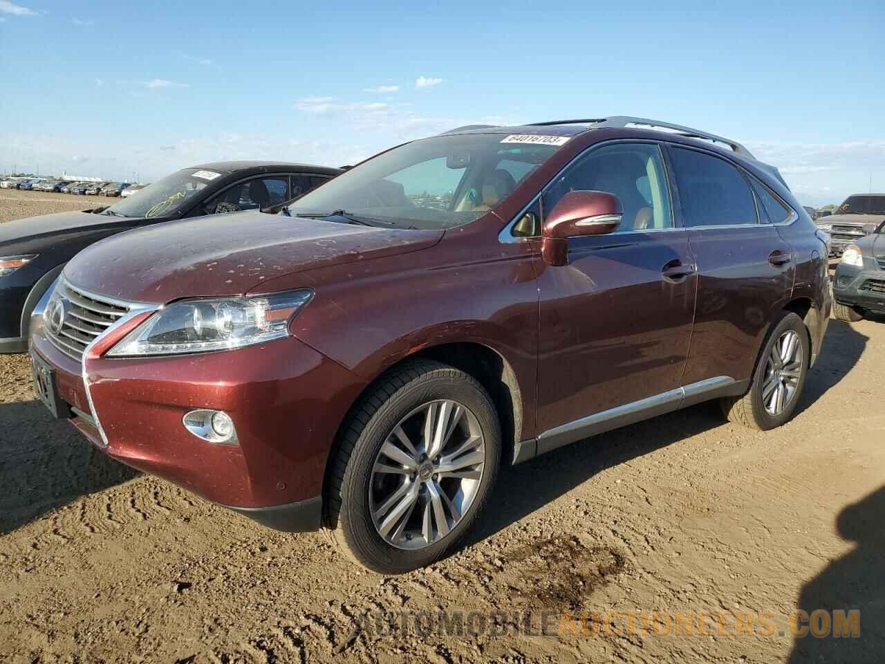 2T2BK1BA0FC277529 LEXUS RX350 2015