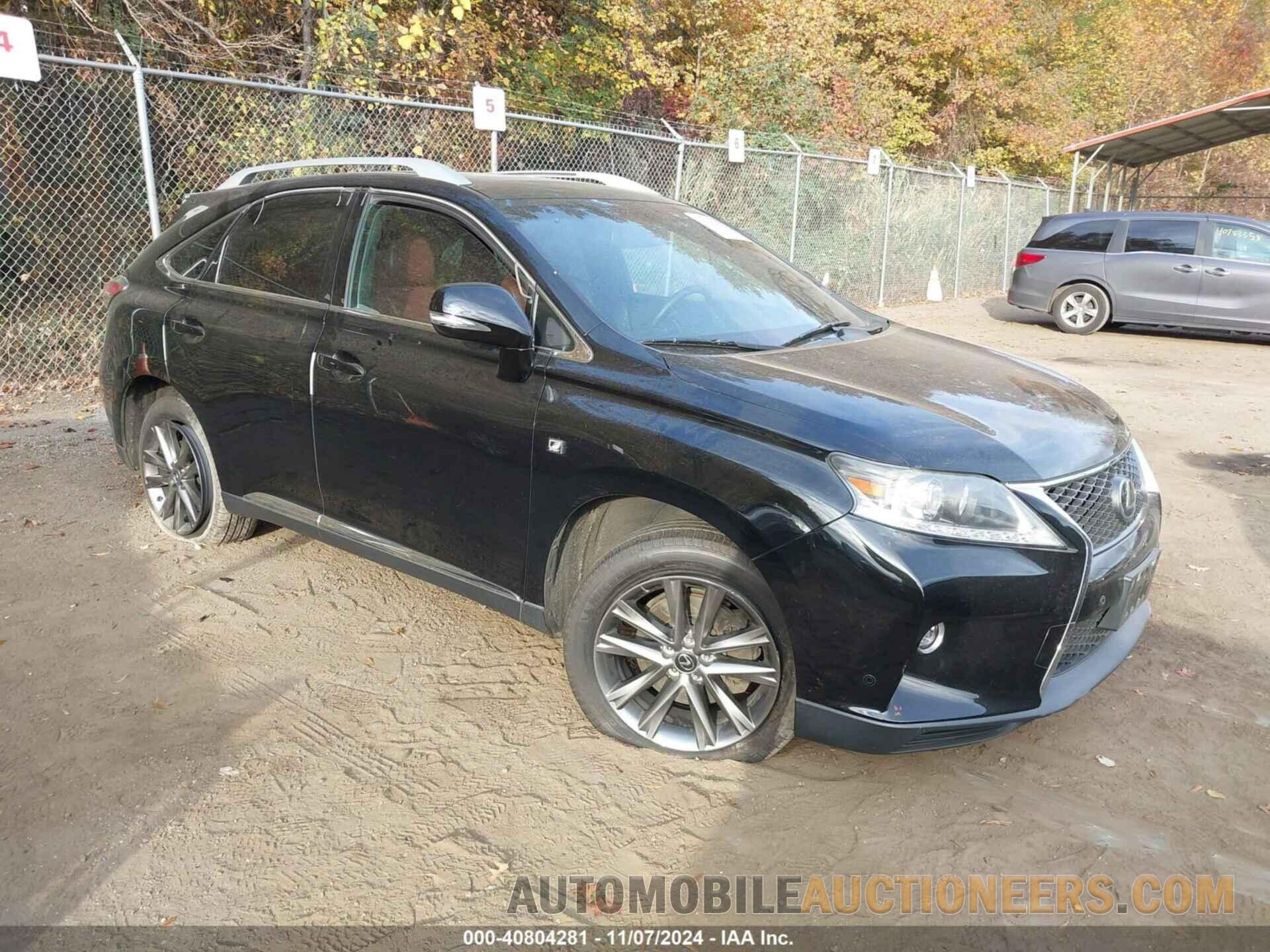 2T2BK1BA0FC277806 LEXUS RX 350 2015