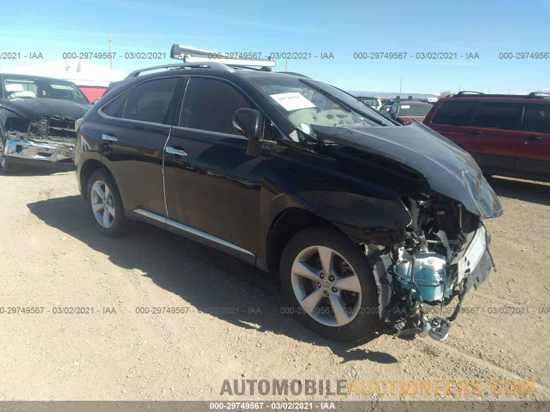 2T2BK1BA0FC281743 LEXUS RX 350 2015