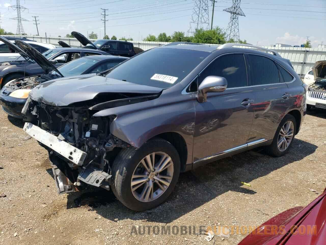 2T2BK1BA0FC287266 LEXUS RX350 2015