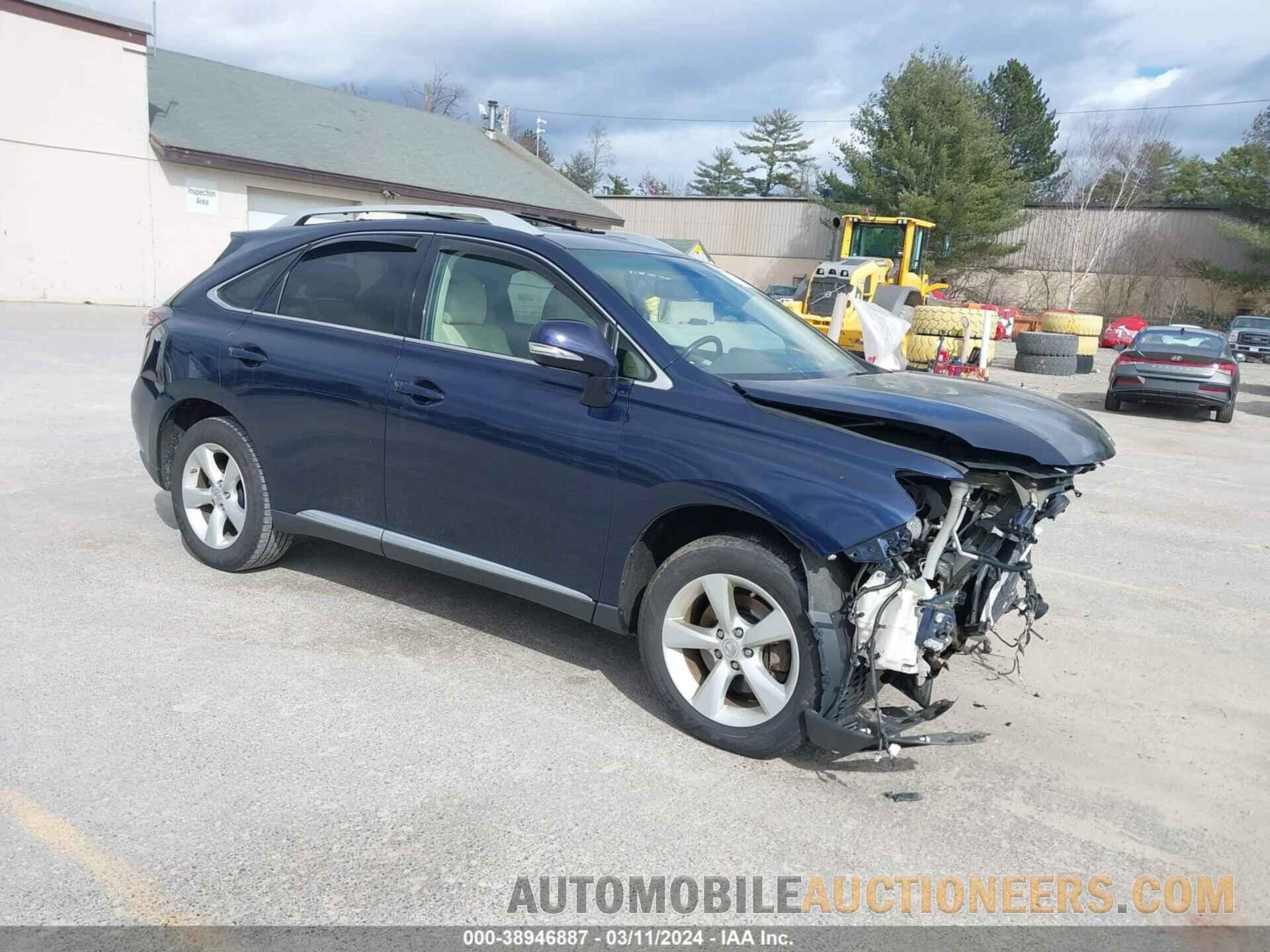 2T2BK1BA0FC294282 LEXUS RX 350 2015