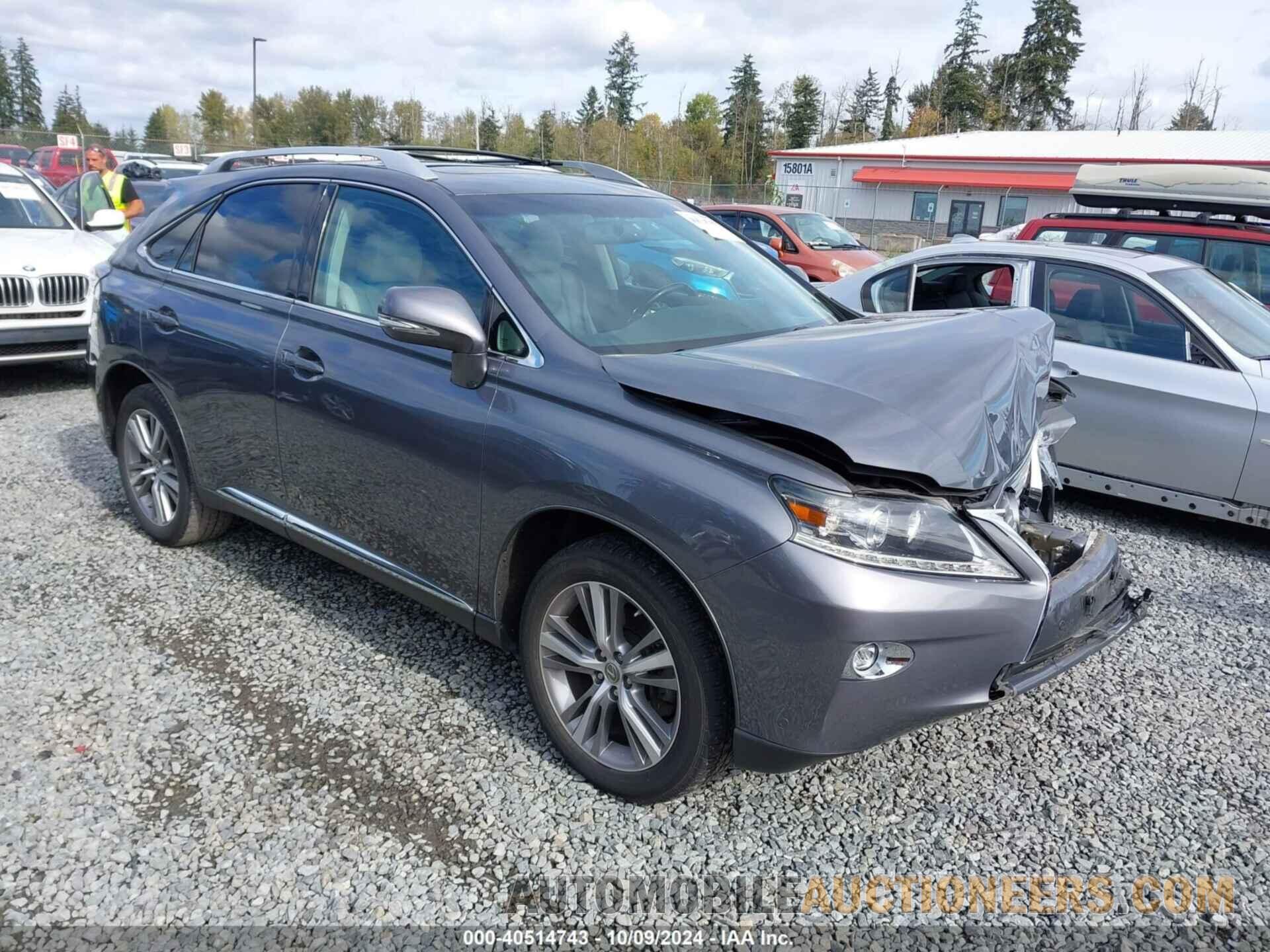 2T2BK1BA0FC300131 LEXUS RX 350 2015