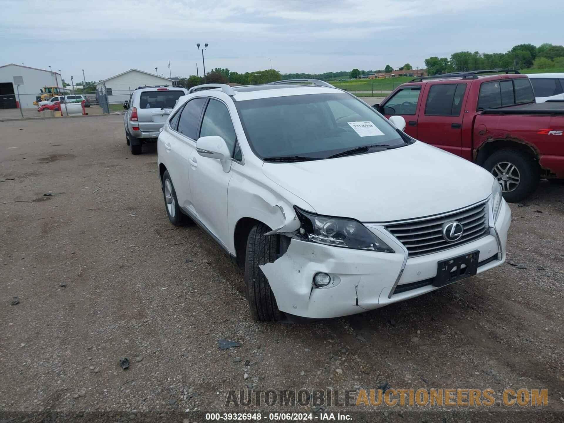 2T2BK1BA0FC300887 LEXUS RX 350 2015