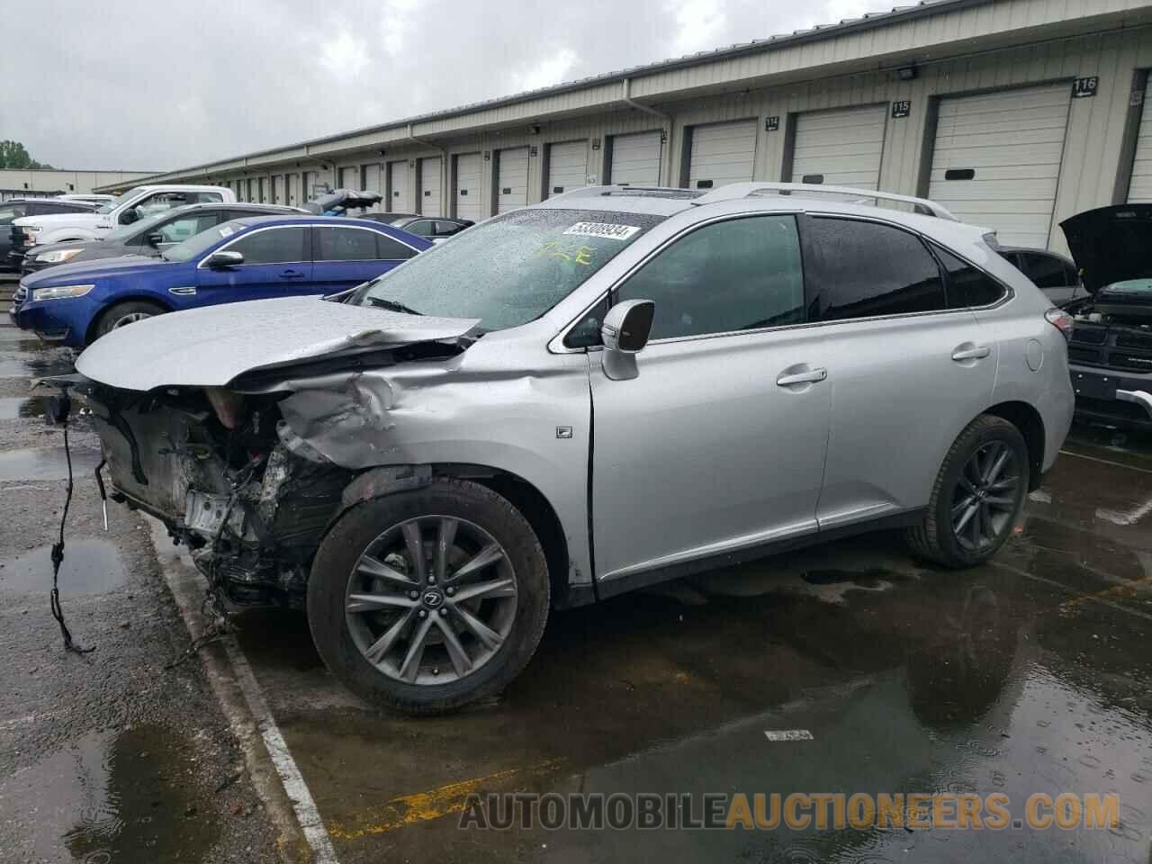 2T2BK1BA0FC303613 LEXUS RX350 2015