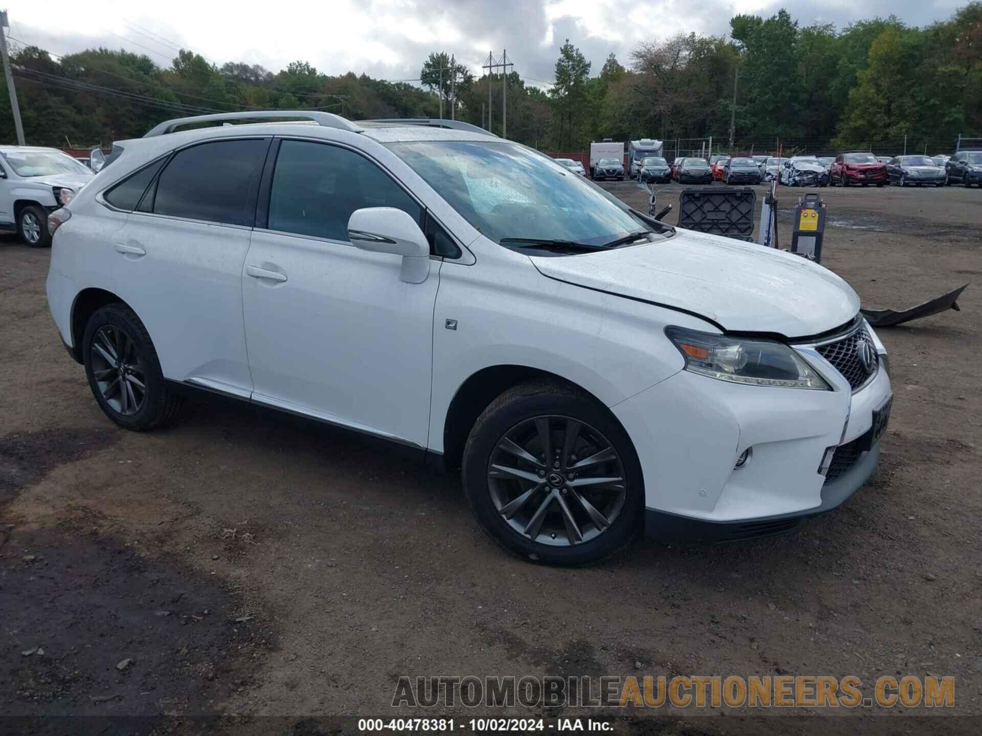 2T2BK1BA0FC314367 LEXUS RX 350 2015