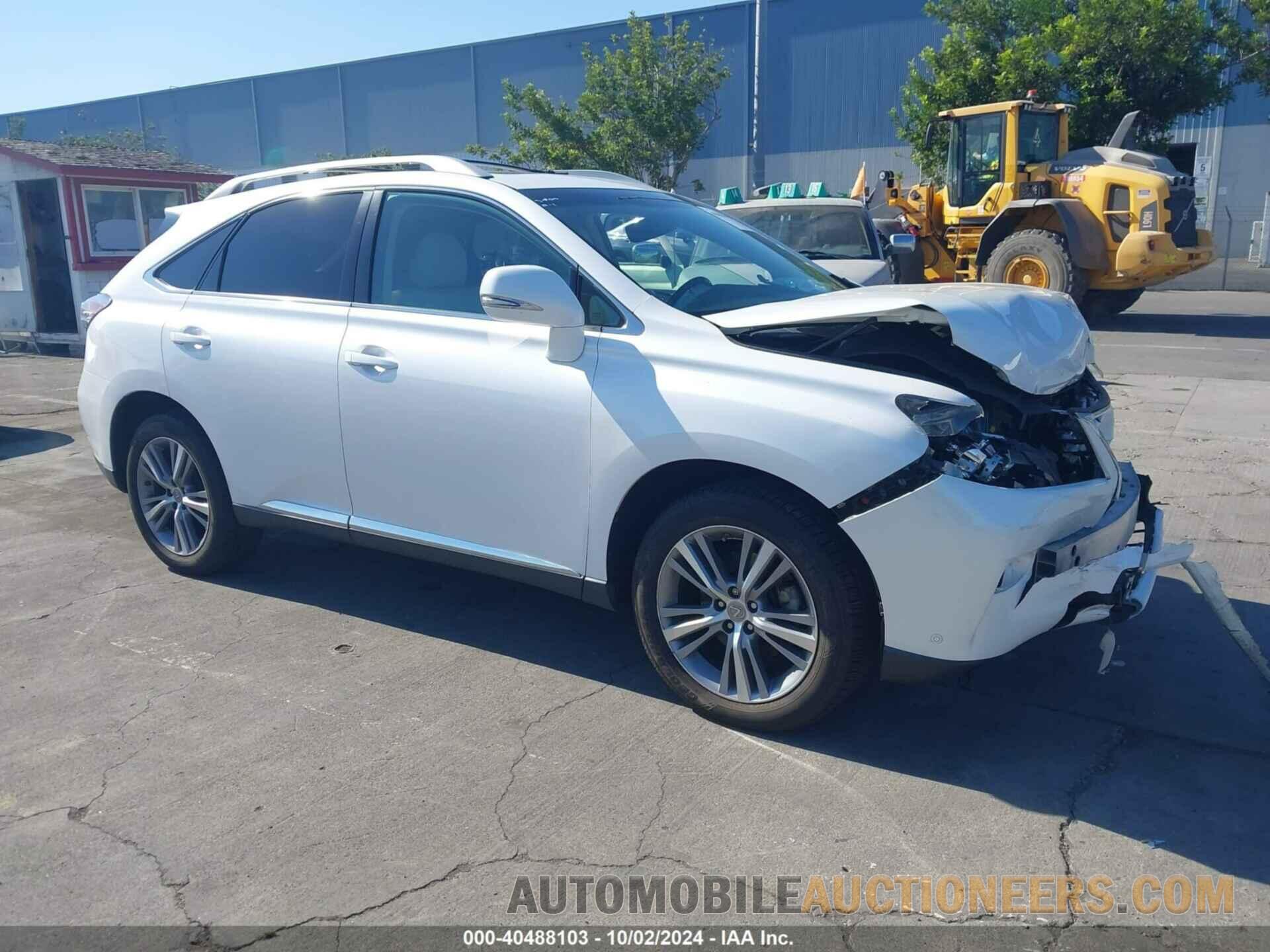 2T2BK1BA0FC323800 LEXUS RX 350 2015