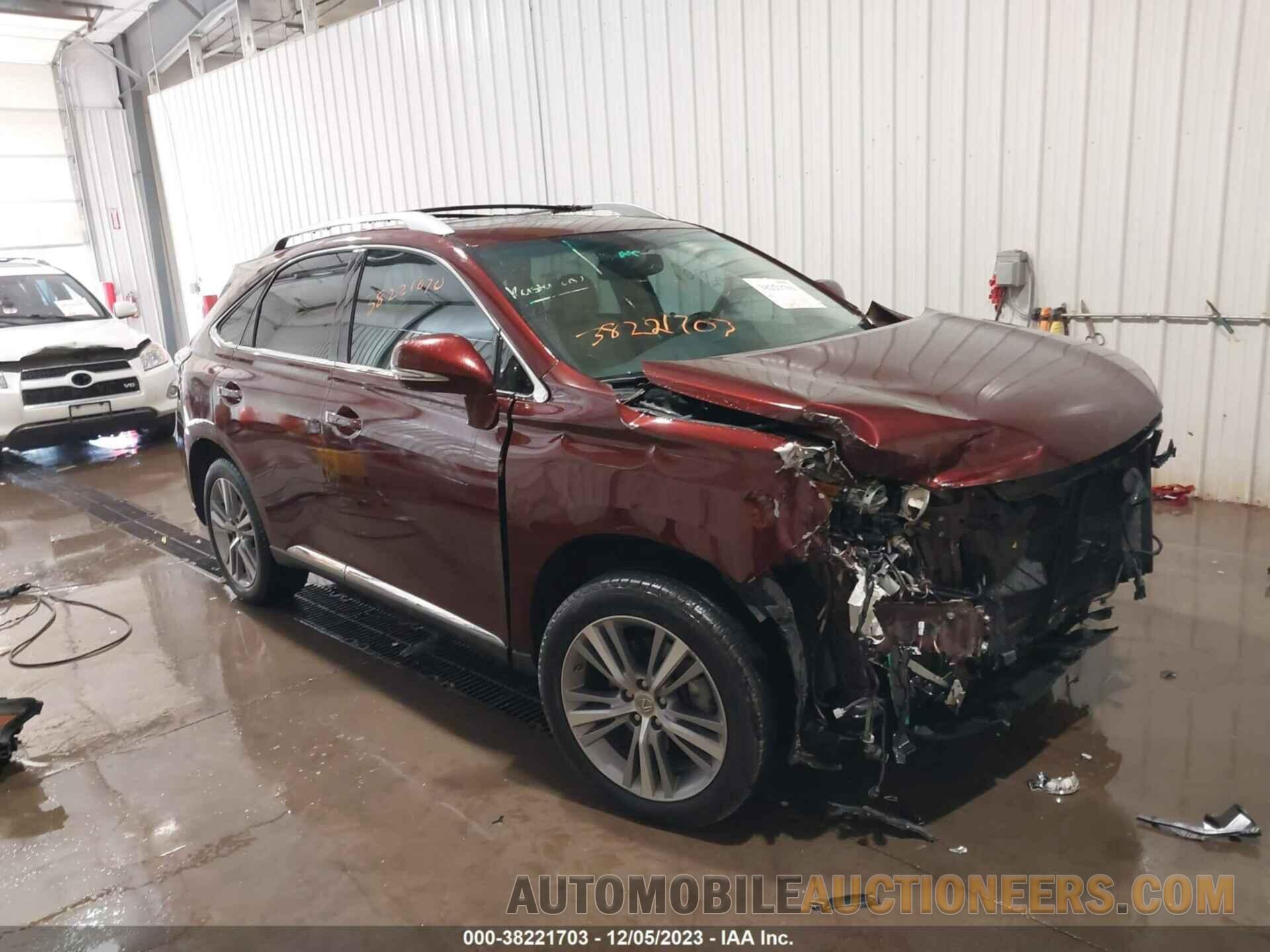 2T2BK1BA0FC325689 LEXUS RX 350 2015