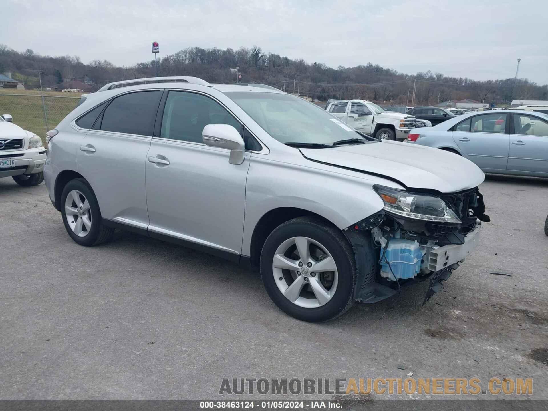 2T2BK1BA0FC337342 LEXUS RX 350 2015