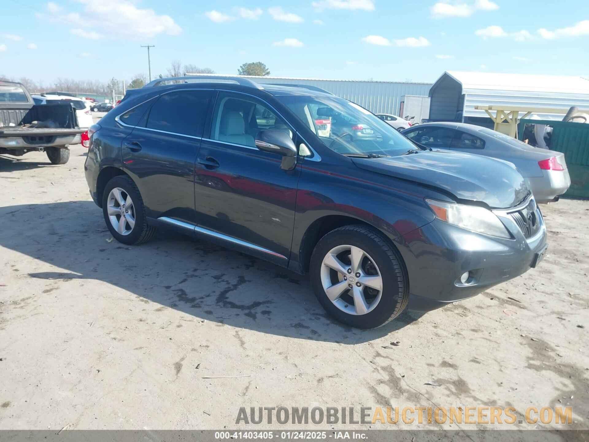 2T2BK1BA1BC091198 LEXUS RX 350 2011