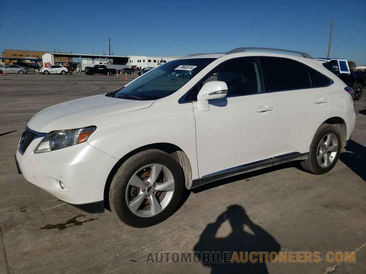 2T2BK1BA1CC122547 LEXUS RX350 2012