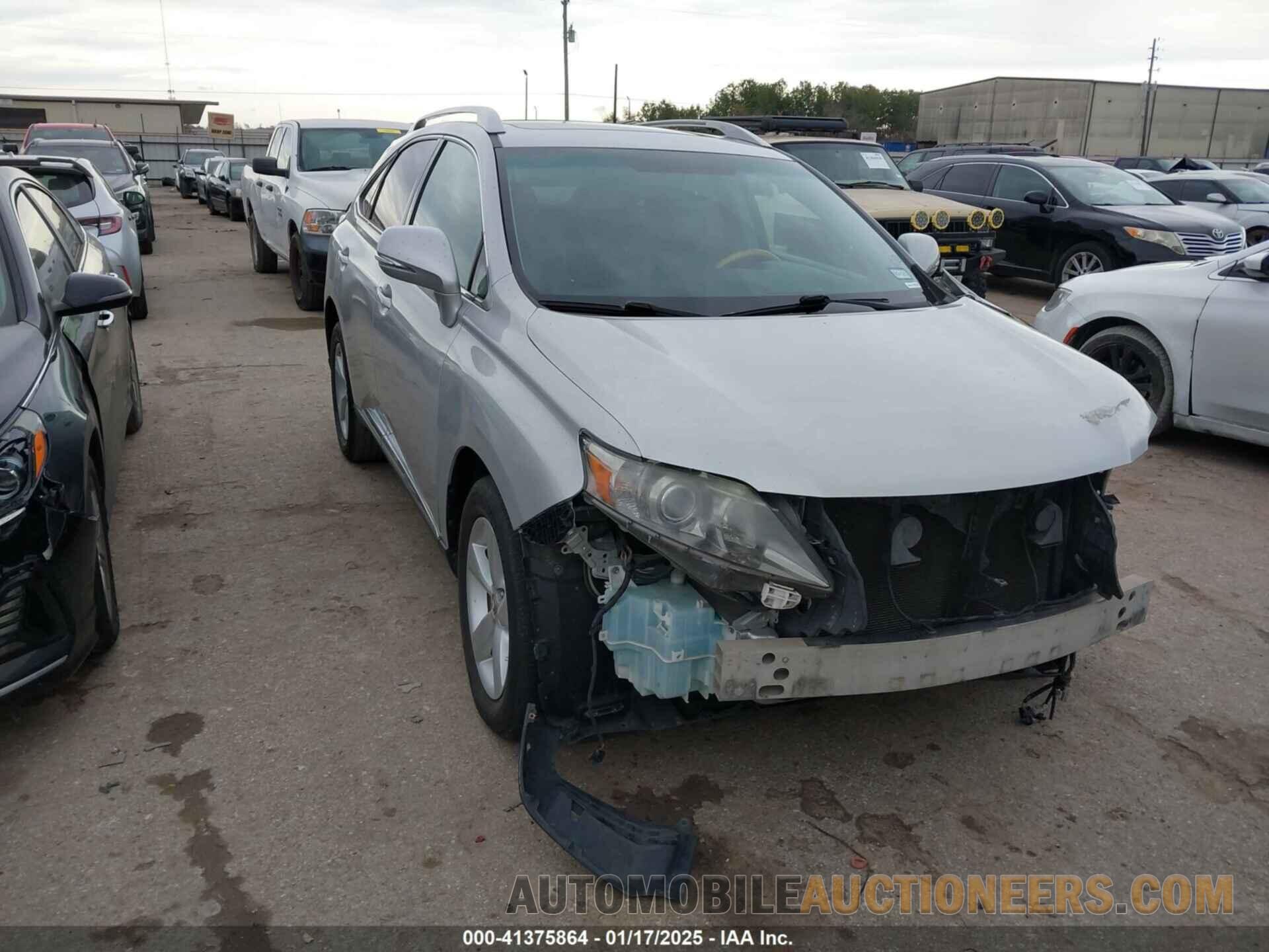 2T2BK1BA1CC132253 LEXUS RX 350 2012