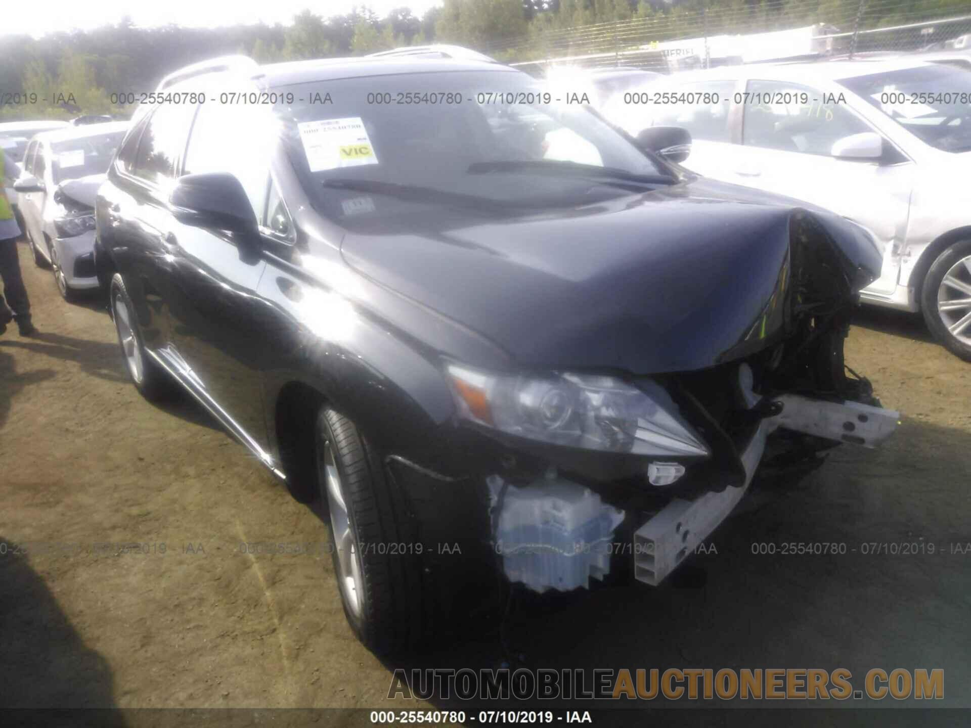 2T2BK1BA1CC142488 LEXUS RX 2012